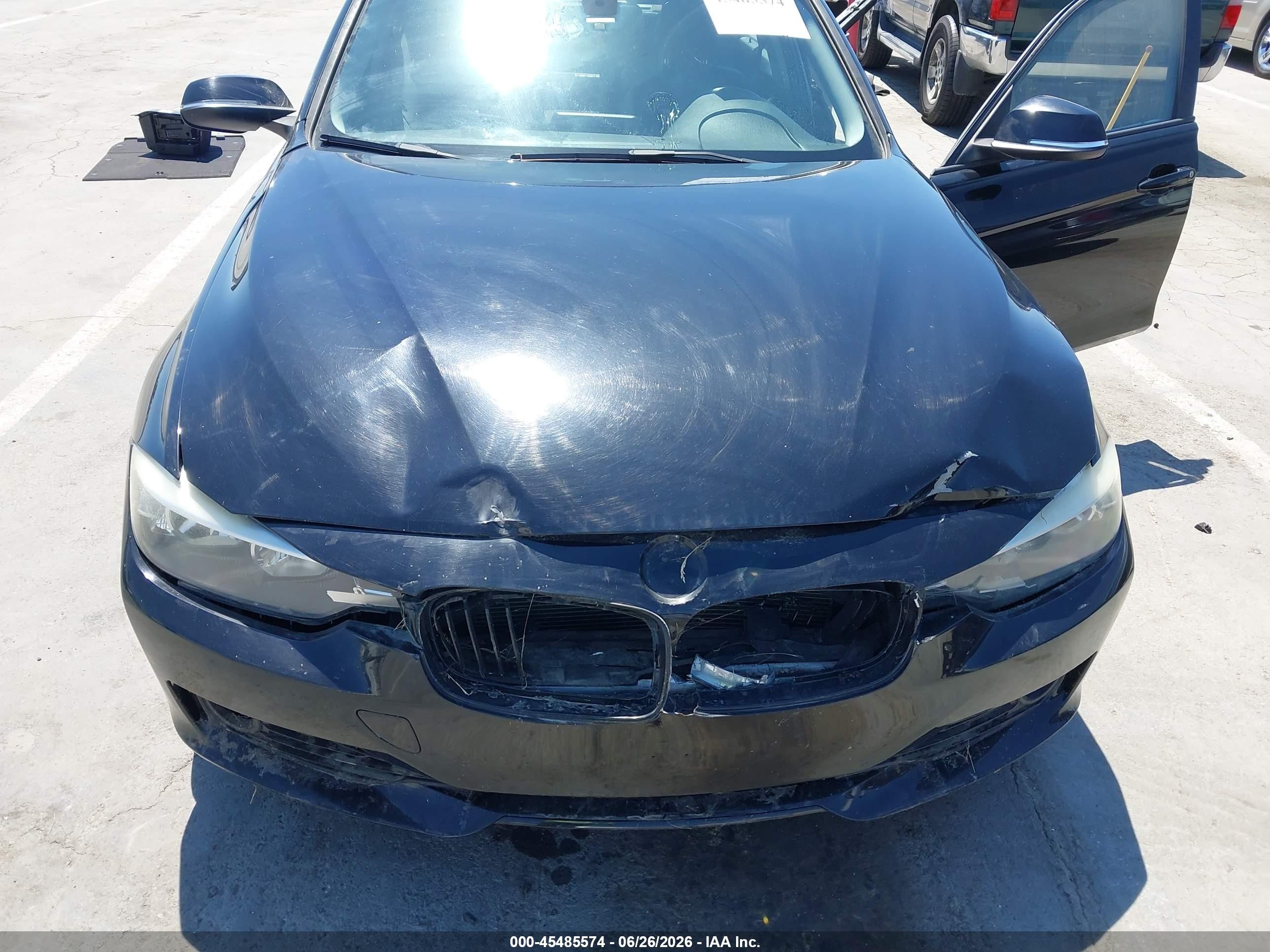 2015 Bmw 328i   Black vin: WBA3C1C50FK119274