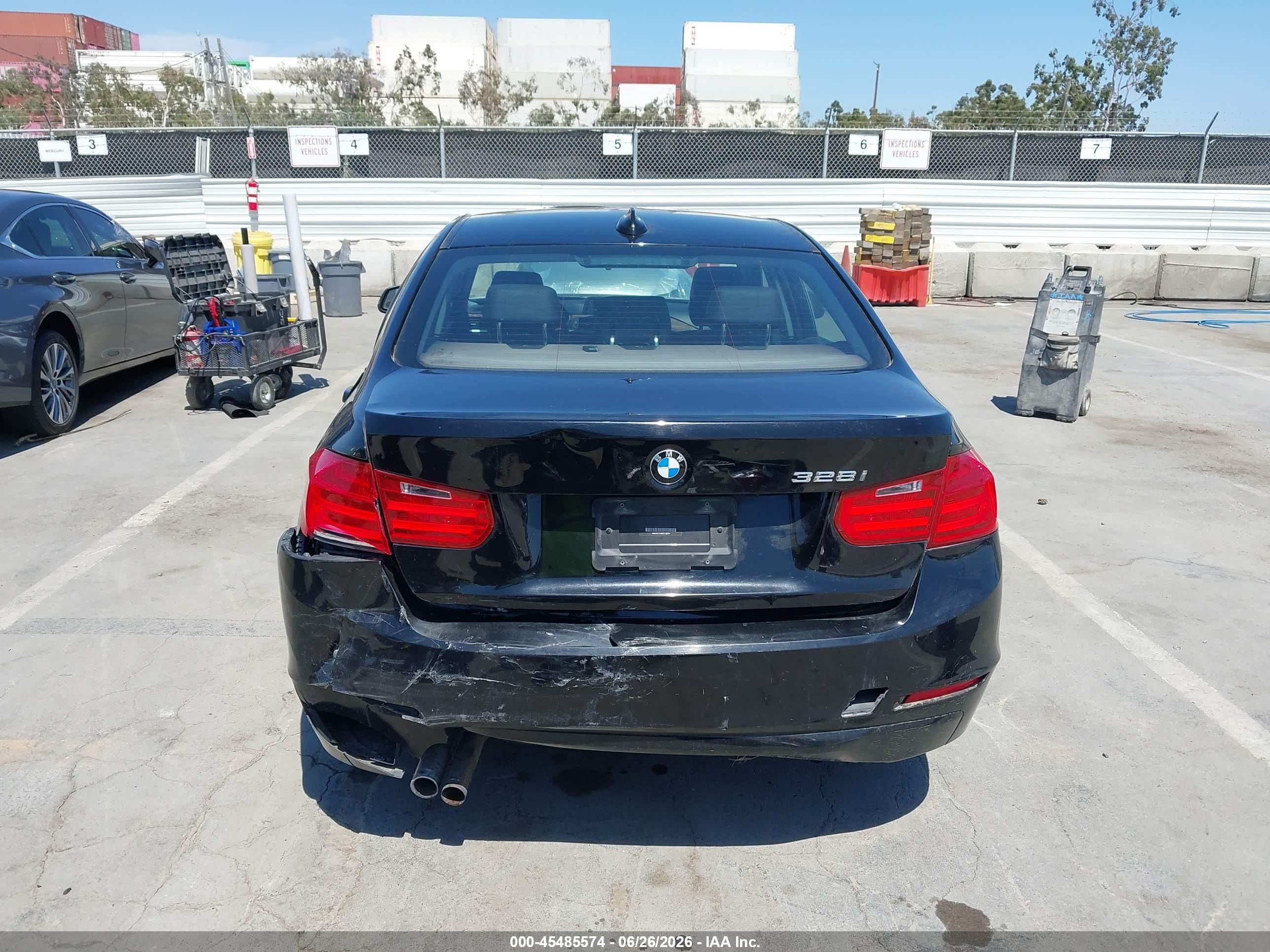 2015 Bmw 328i   Black vin: WBA3C1C50FK119274