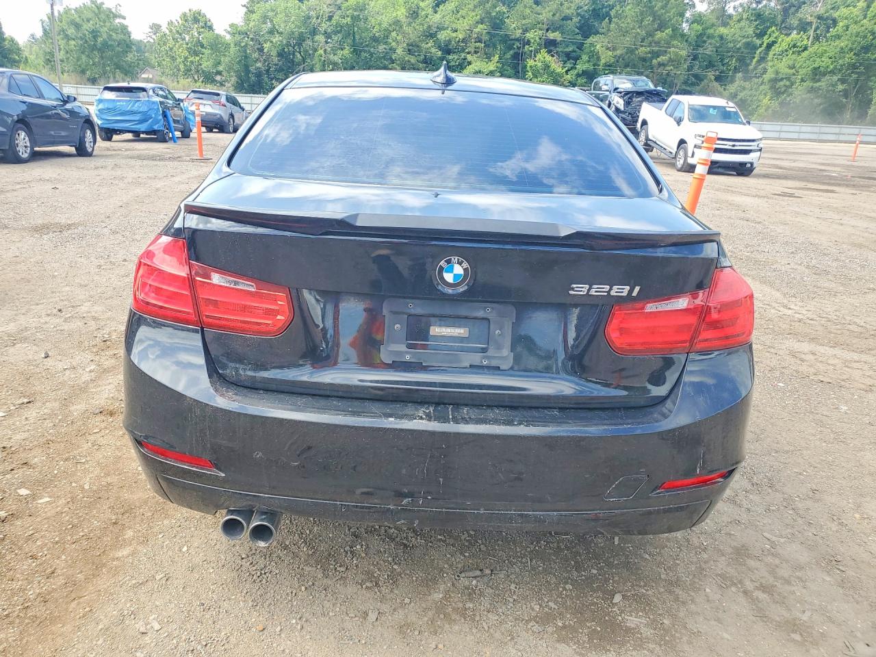 2015 Bmw 328 I Sulev Black vin: WBA3C1C50FK120358