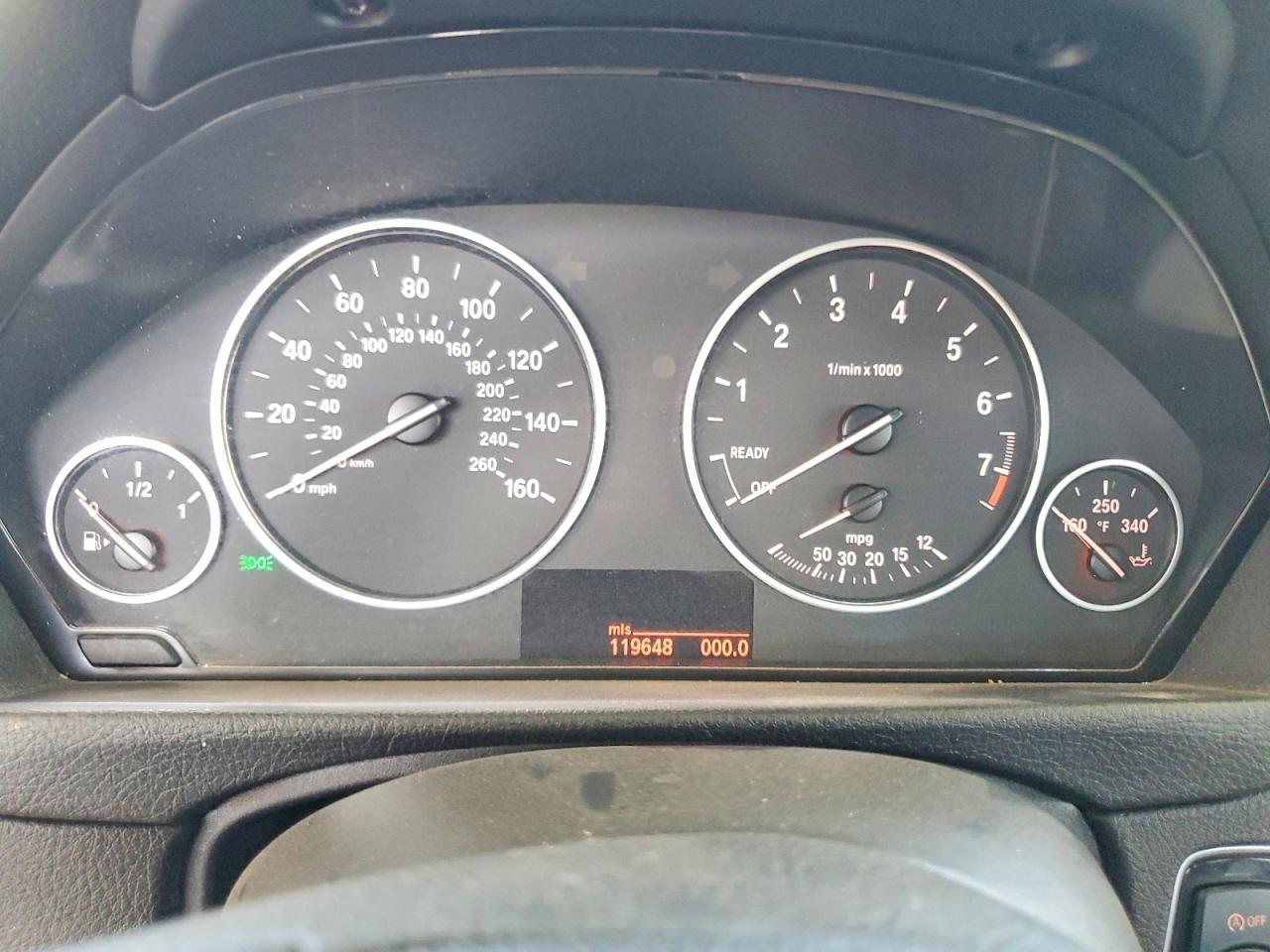 2012 Bmw 328 I Sulev Серебряный vin: WBA3C1C51CF430488
