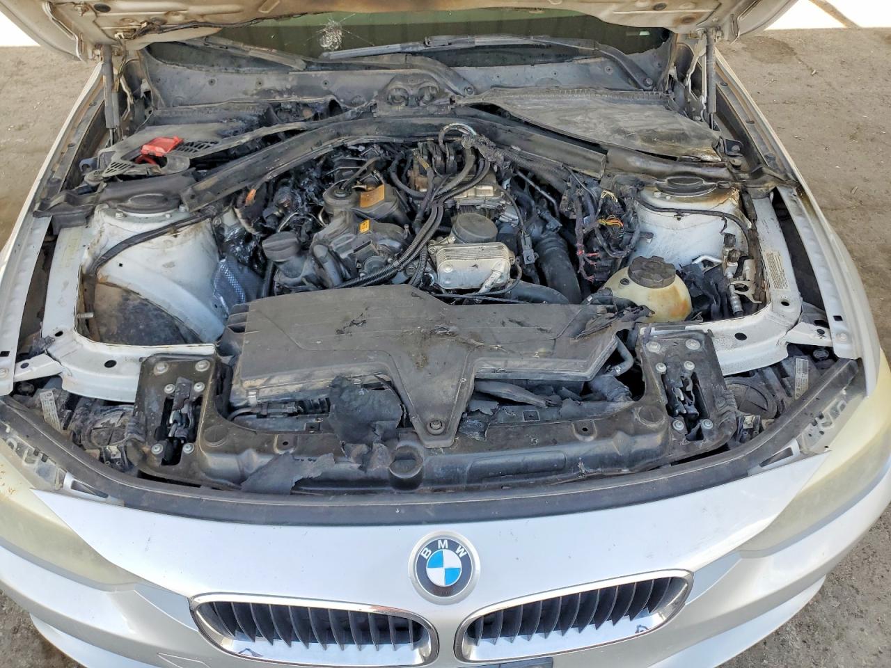 2012 Bmw 328 I Sulev Серебряный vin: WBA3C1C51CF430488