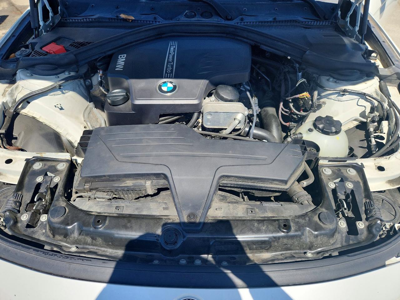 2012 Bmw 328 I Sulev White vin: WBA3C1C51CF432192