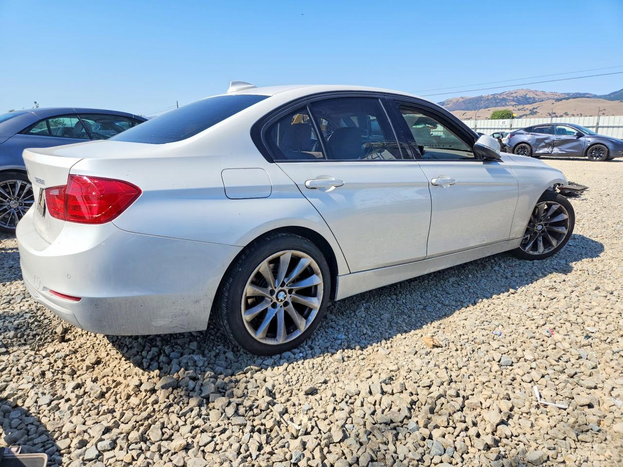 2012 Bmw 328 I Sulev Белый vin: WBA3C1C51CF433732