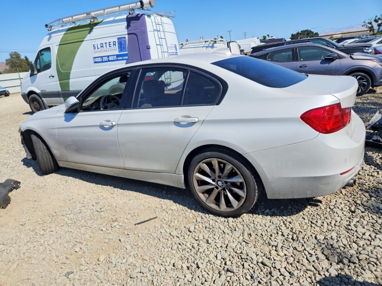 2012 Bmw 328 I Sulev Белый vin: WBA3C1C51CF433732