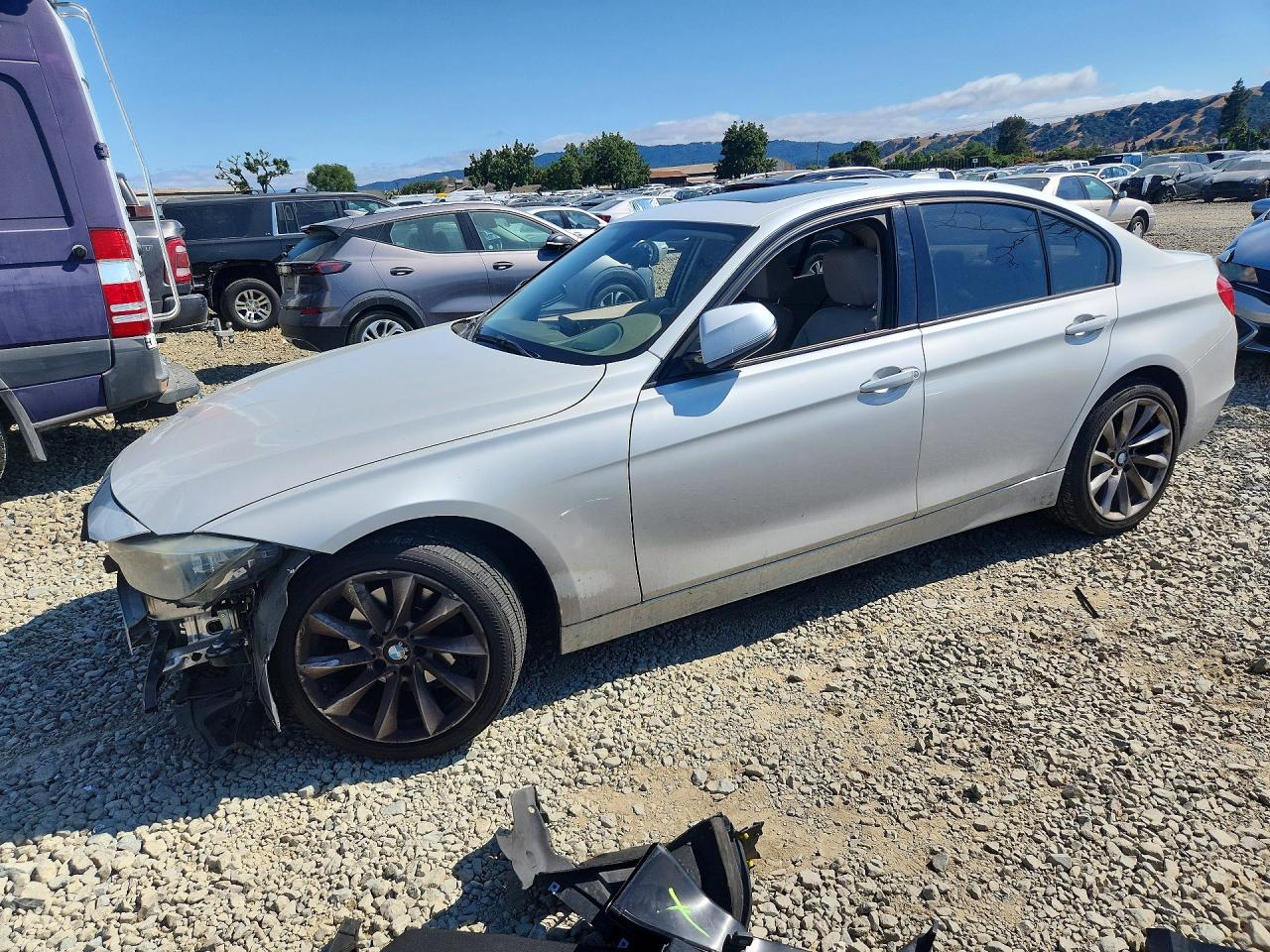 2012 Bmw 328 I Sulev White vin: WBA3C1C51CF433732