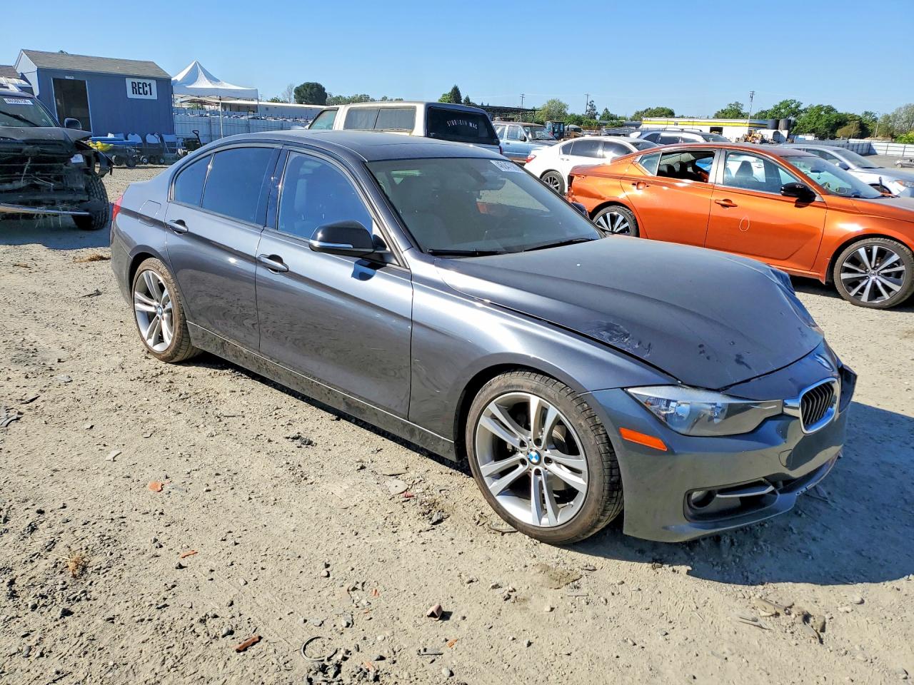2013 Bmw 328 I Sulev Silver vin: WBA3C1C51DF435689