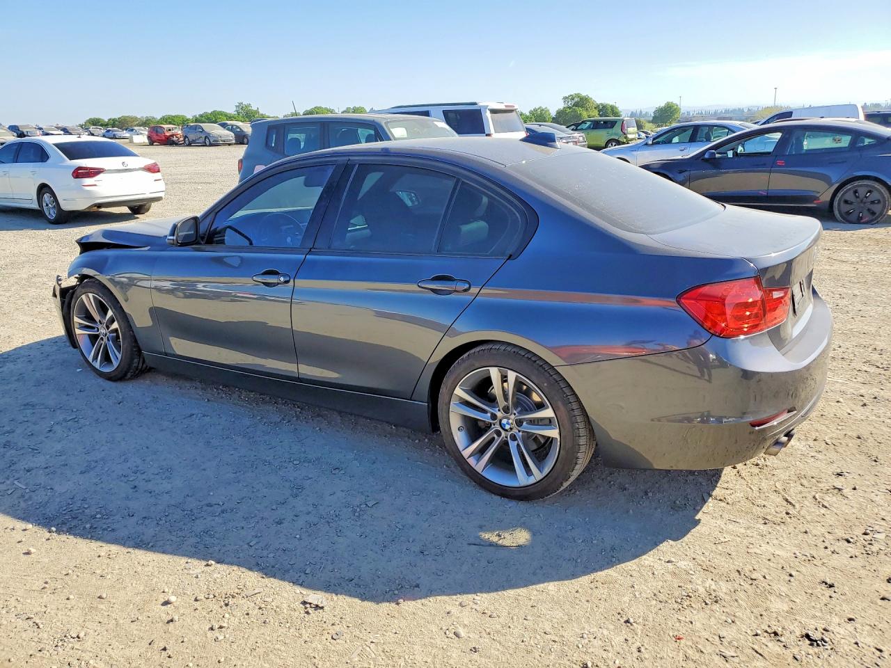 2013 Bmw 328 I Sulev Silver vin: WBA3C1C51DF435689