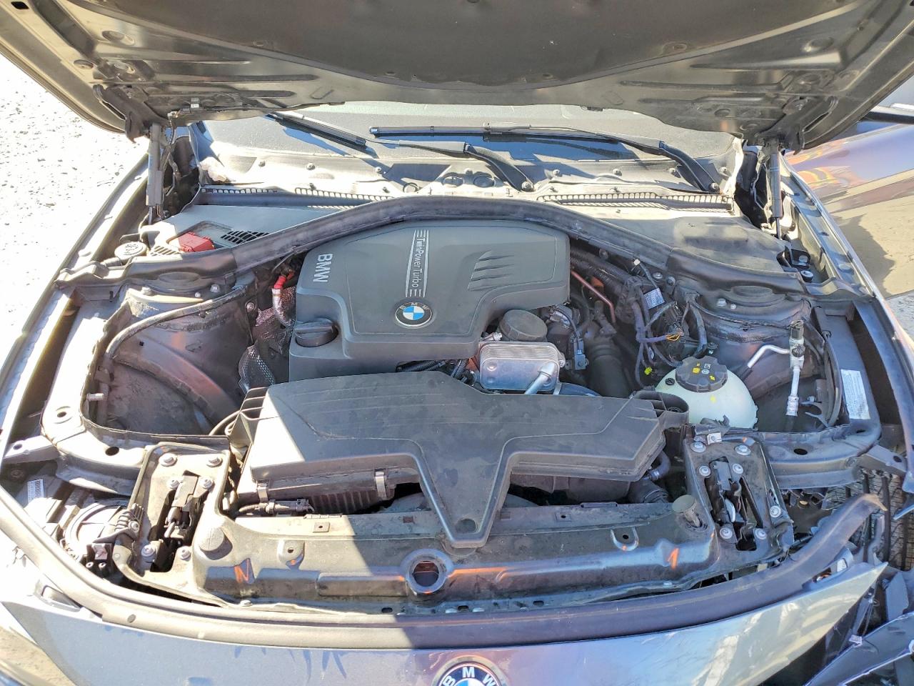 2013 Bmw 328 I Sulev Silver vin: WBA3C1C51DF435689