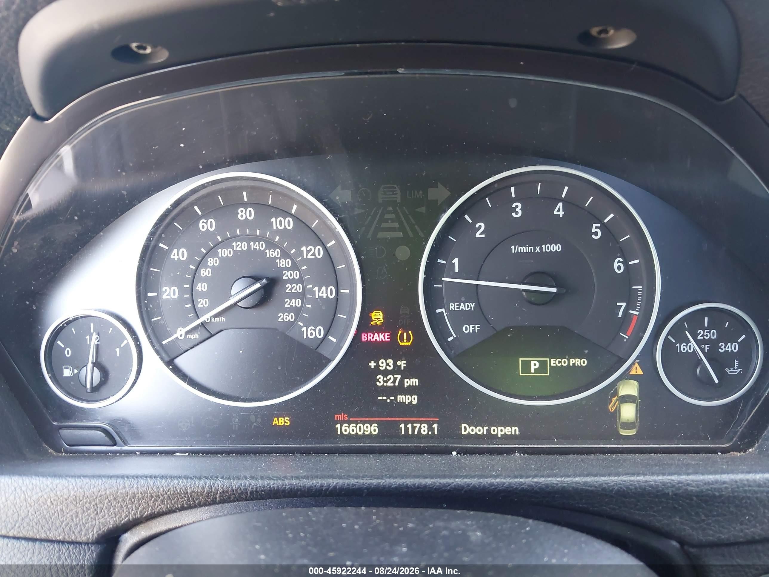 2013 Bmw 328i   White vin: WBA3C1C51DF441136