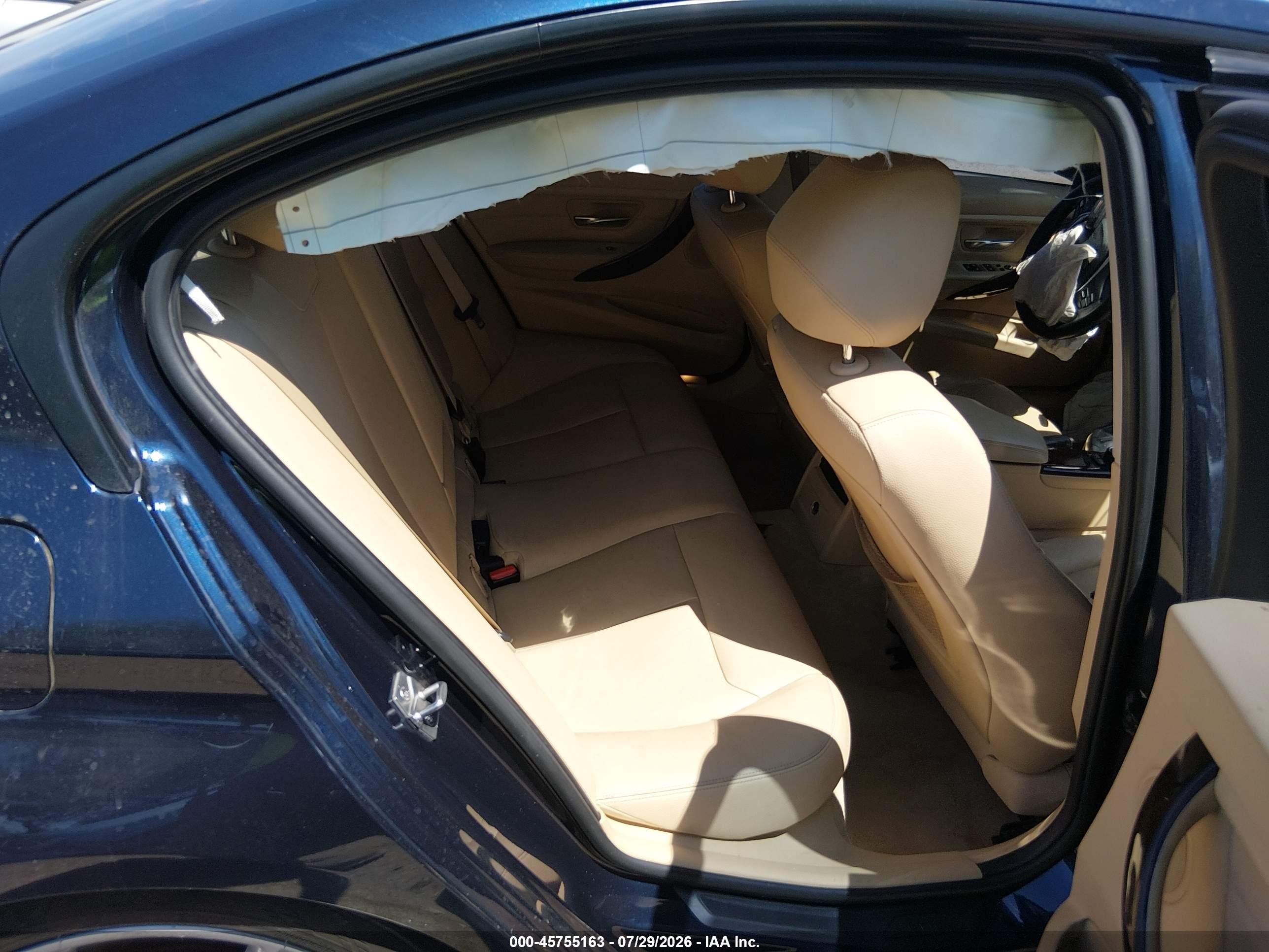 2014 Bmw 328i   Blue vin: WBA3C1C51EK109268