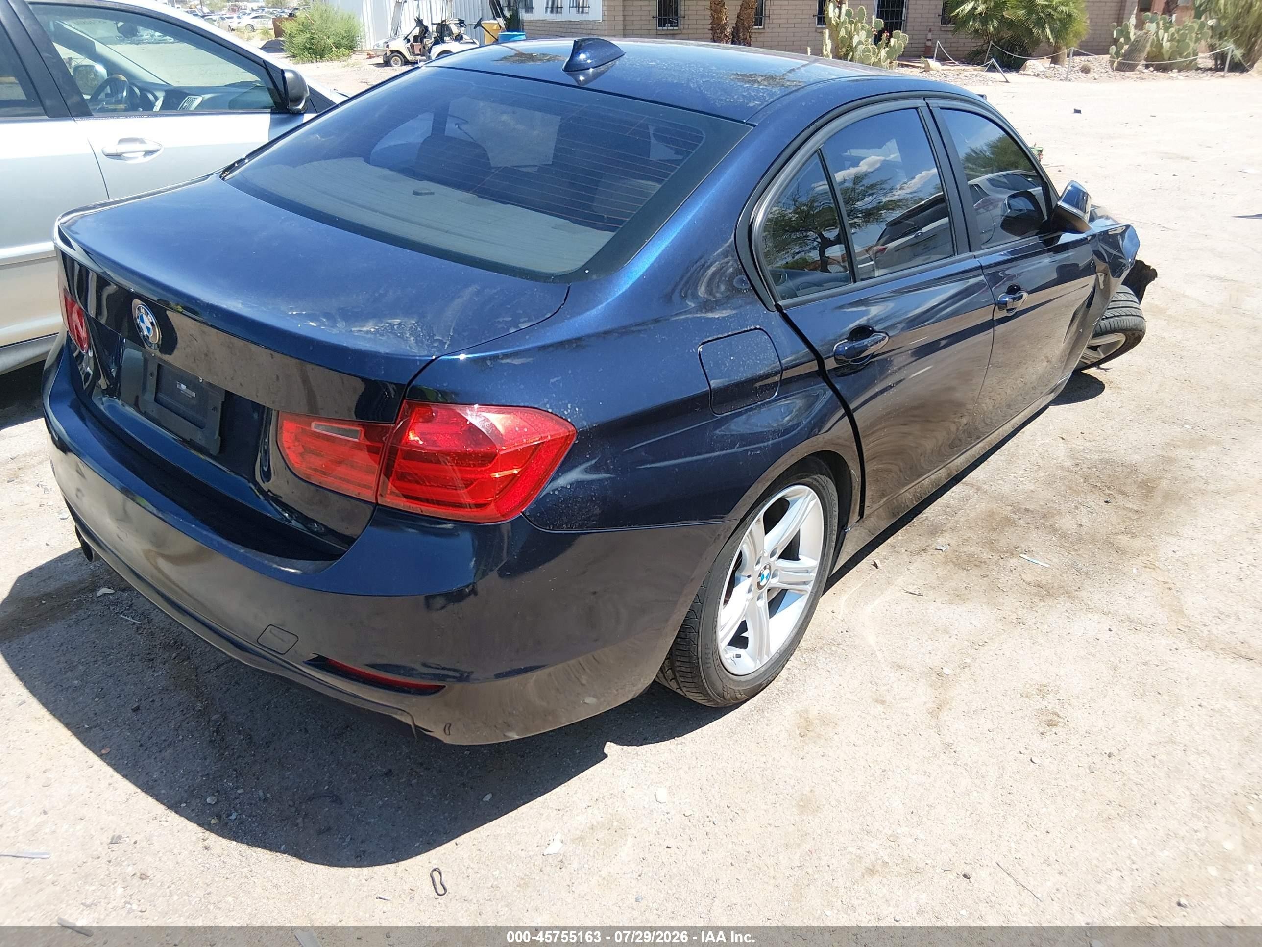 2014 Bmw 328i   Blue vin: WBA3C1C51EK109268