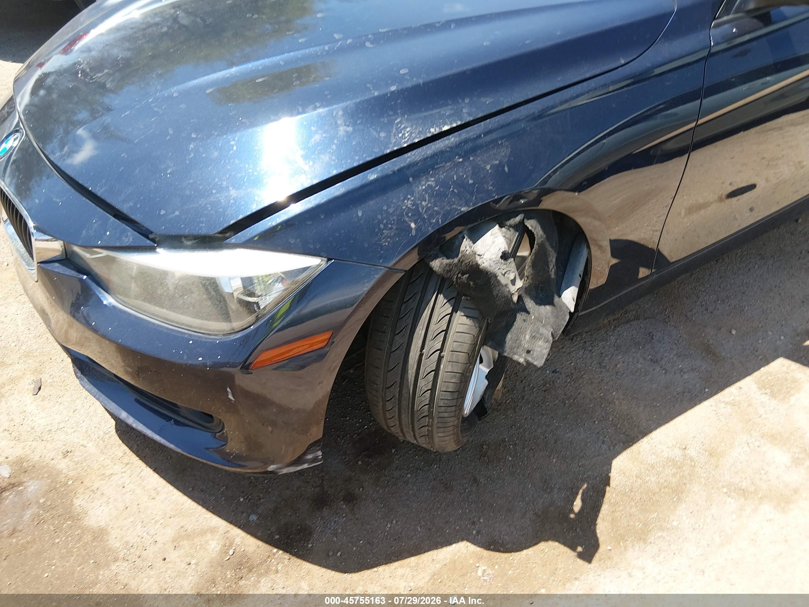 2014 Bmw 328i   Blue vin: WBA3C1C51EK109268