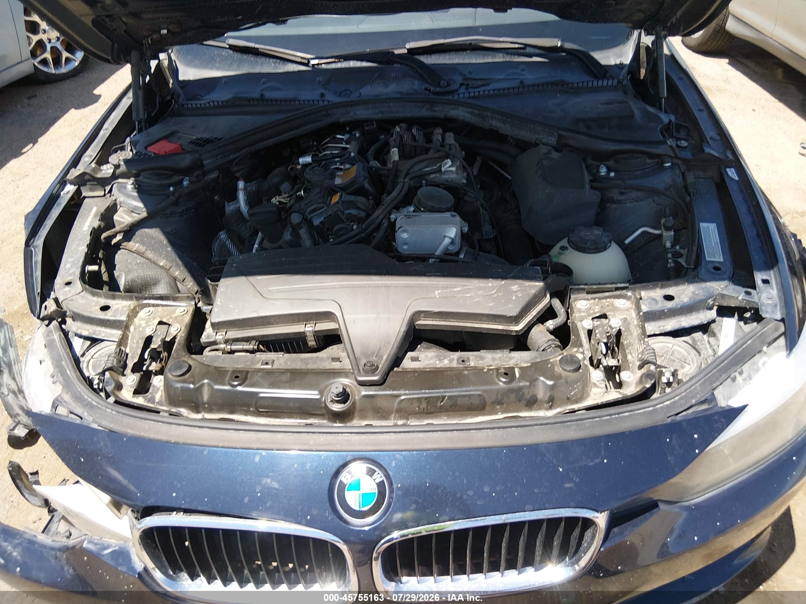 2014 Bmw 328i   Blue vin: WBA3C1C51EK109268