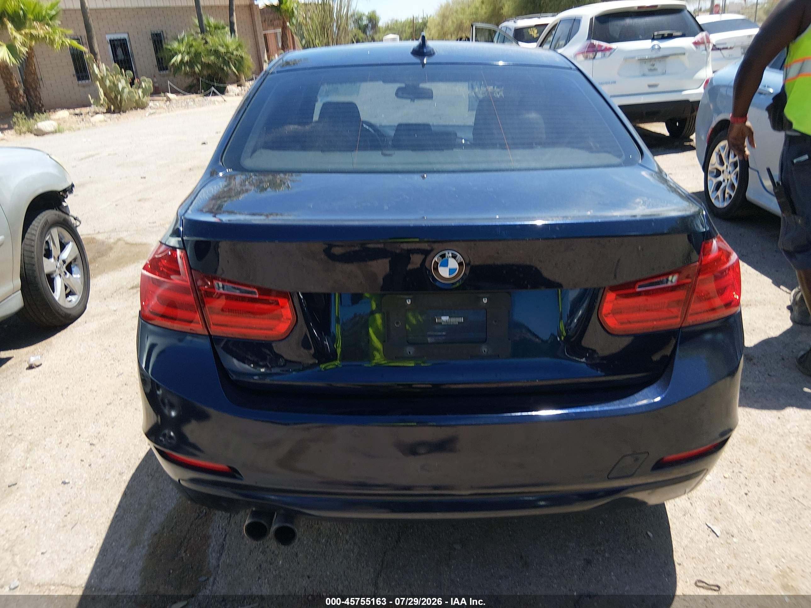 2014 Bmw 328i   Blue vin: WBA3C1C51EK109268