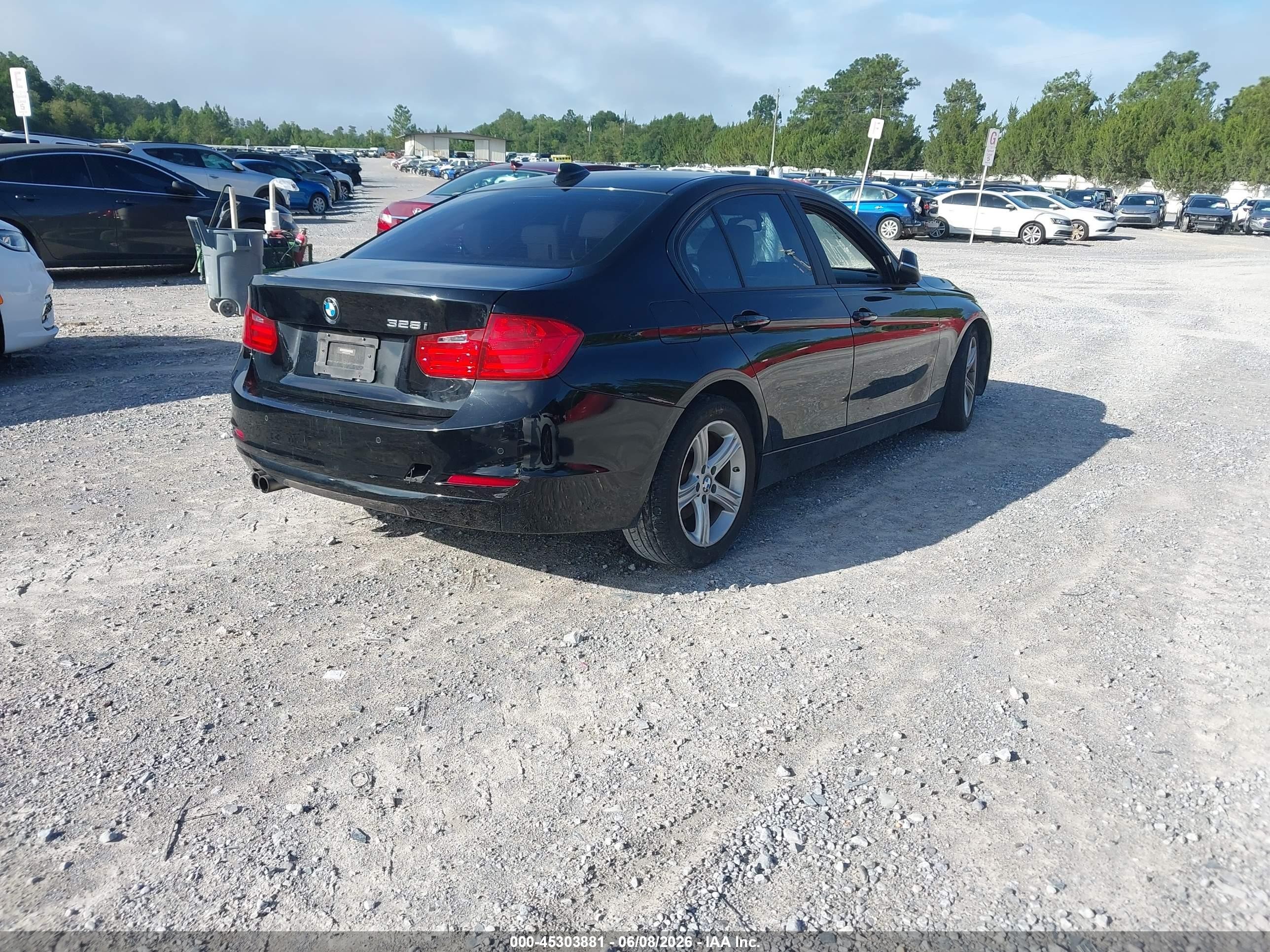 2014 Bmw 328i   Black vin: WBA3C1C51EK113496