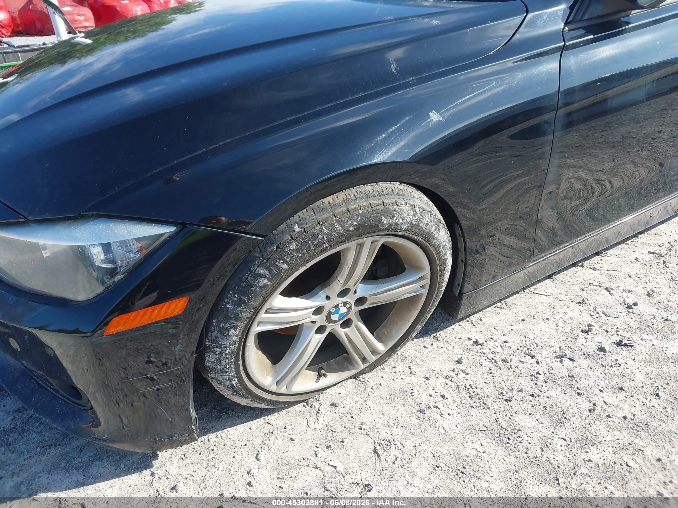 2014 Bmw 328i   Black vin: WBA3C1C51EK113496