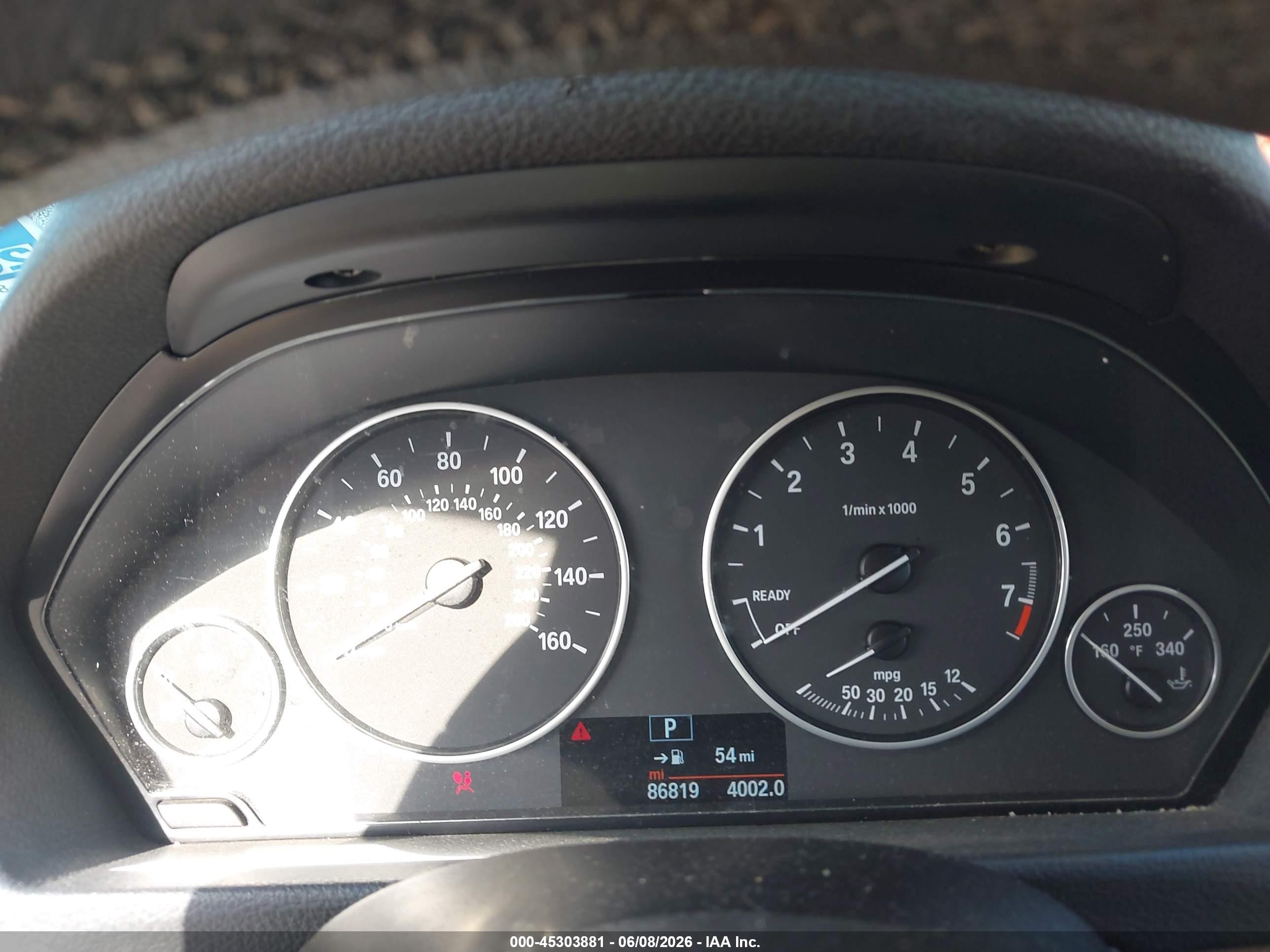 2014 Bmw 328i   Black vin: WBA3C1C51EK113496