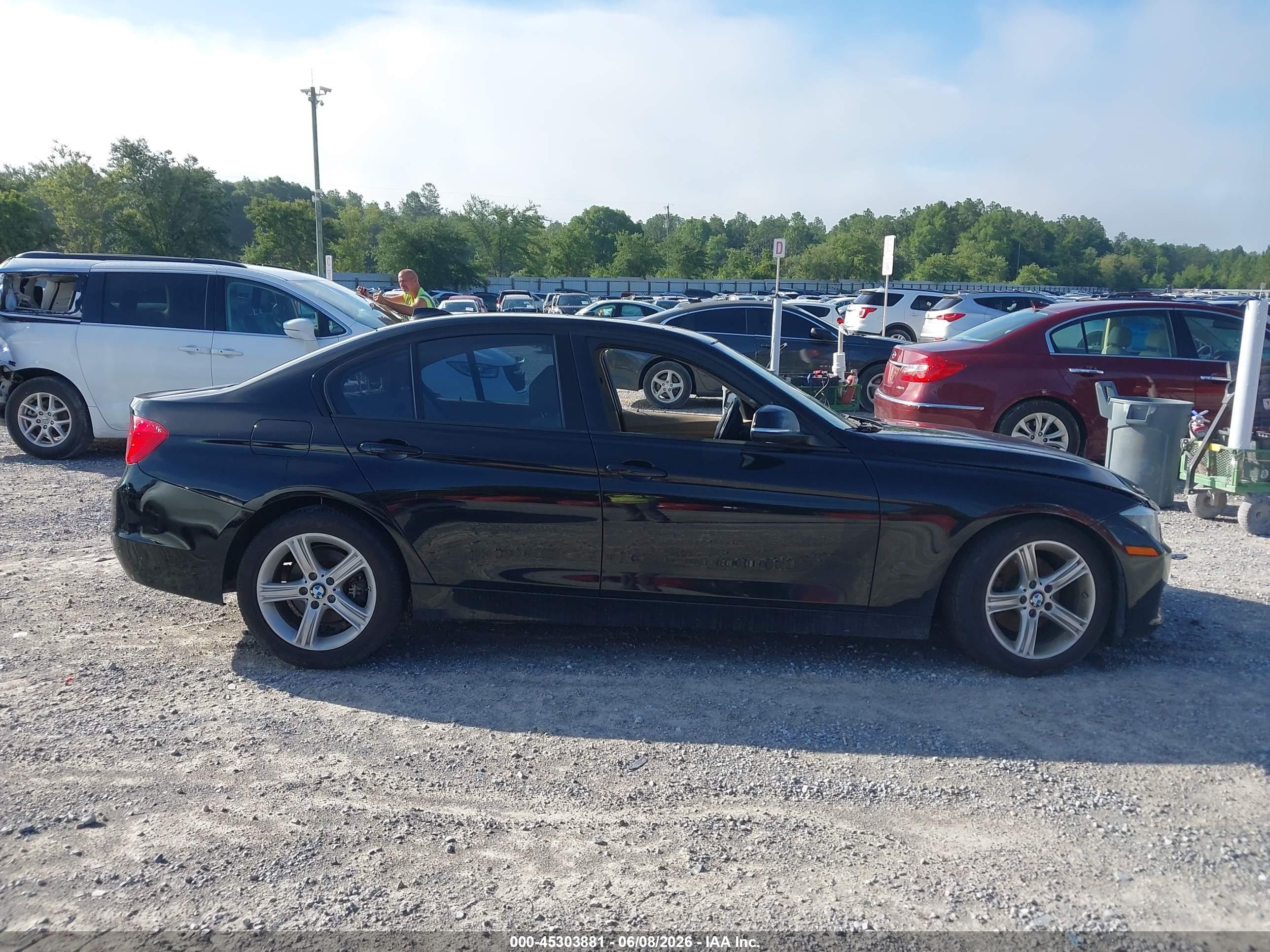 2014 Bmw 328i   Black vin: WBA3C1C51EK113496