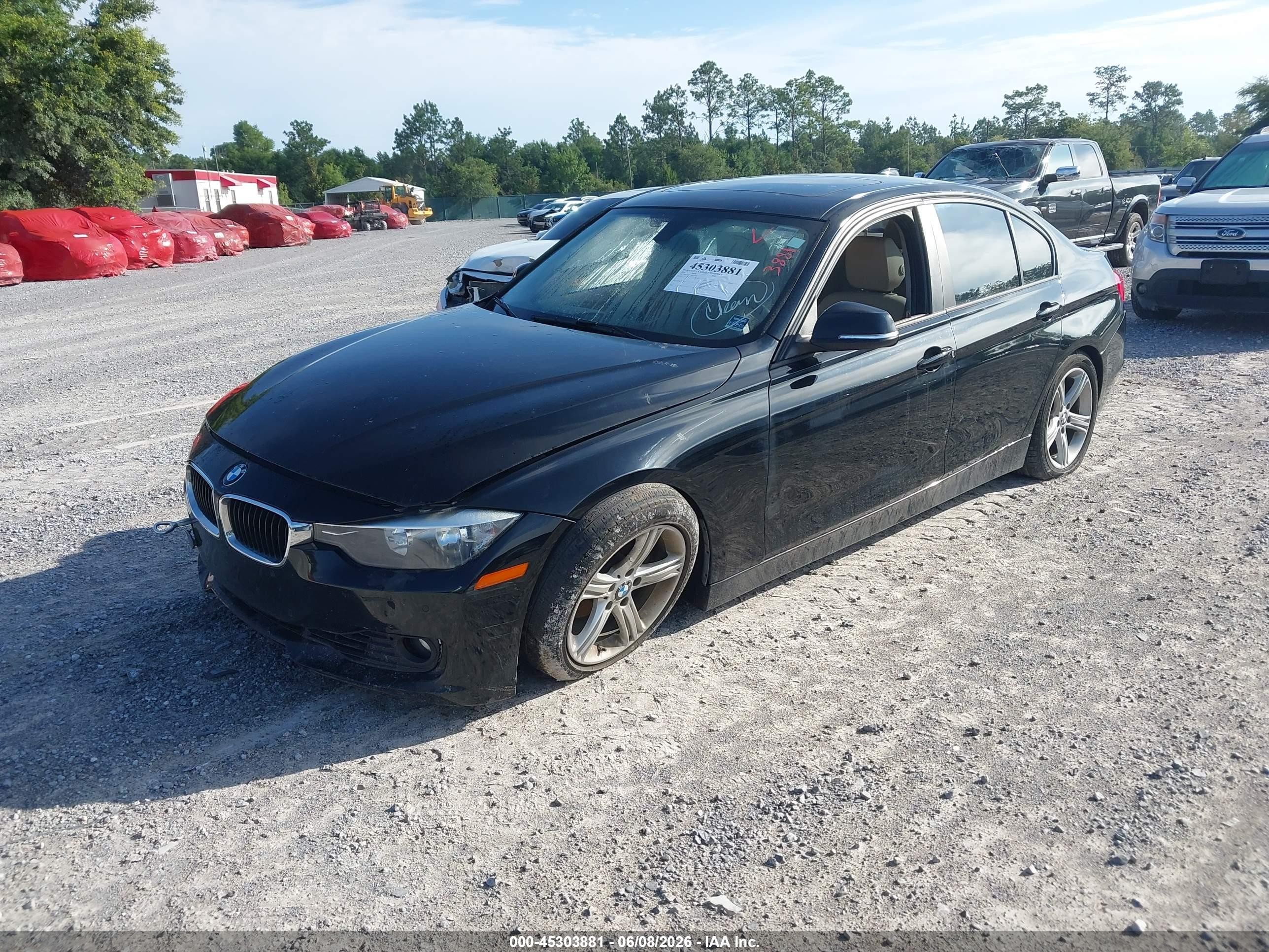 2014 Bmw 328i   Black vin: WBA3C1C51EK113496