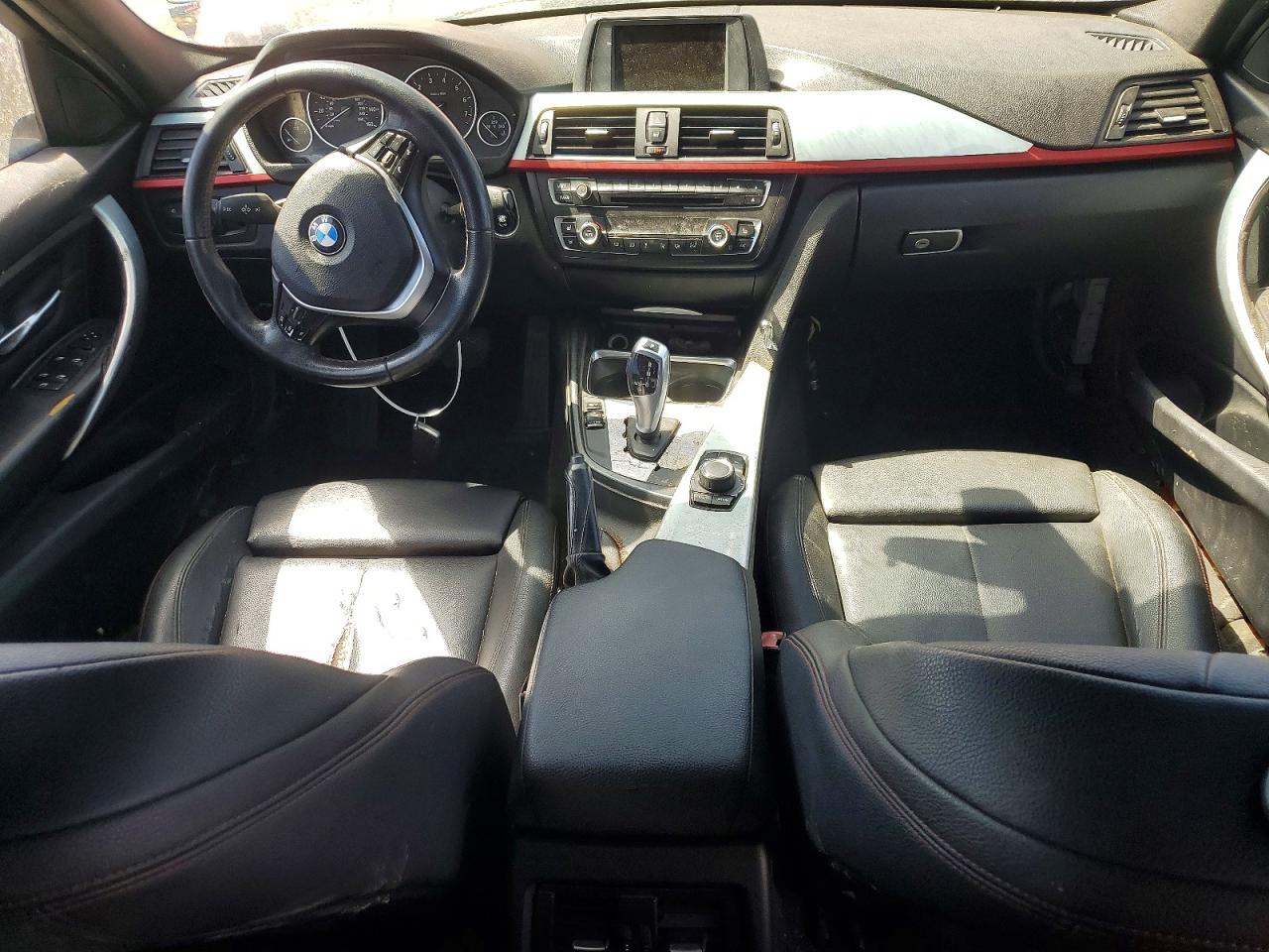 2014 Bmw 328 I Sulev Red vin: WBA3C1C51EK115989