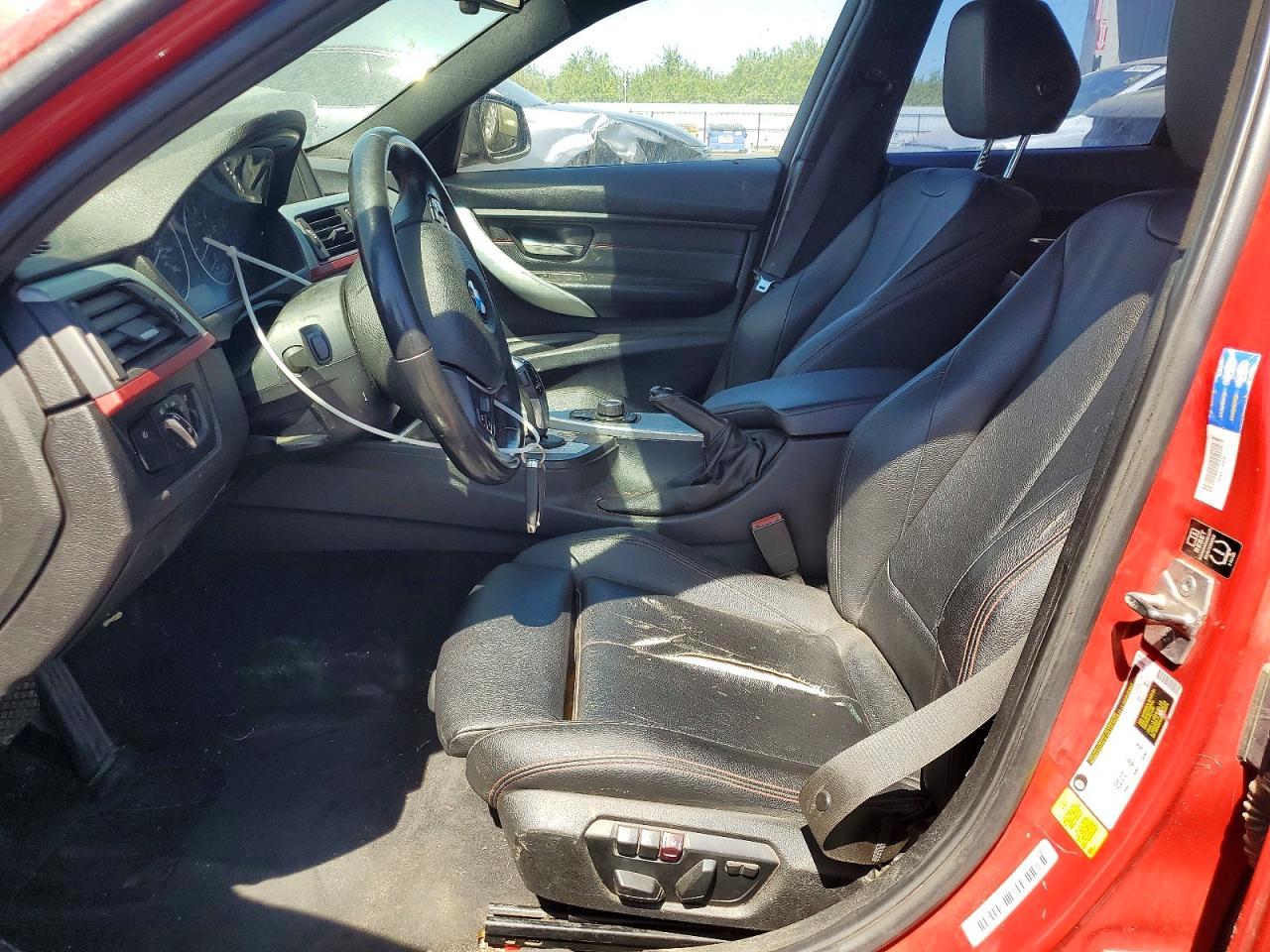 2014 Bmw 328 I Sulev Red vin: WBA3C1C51EK115989