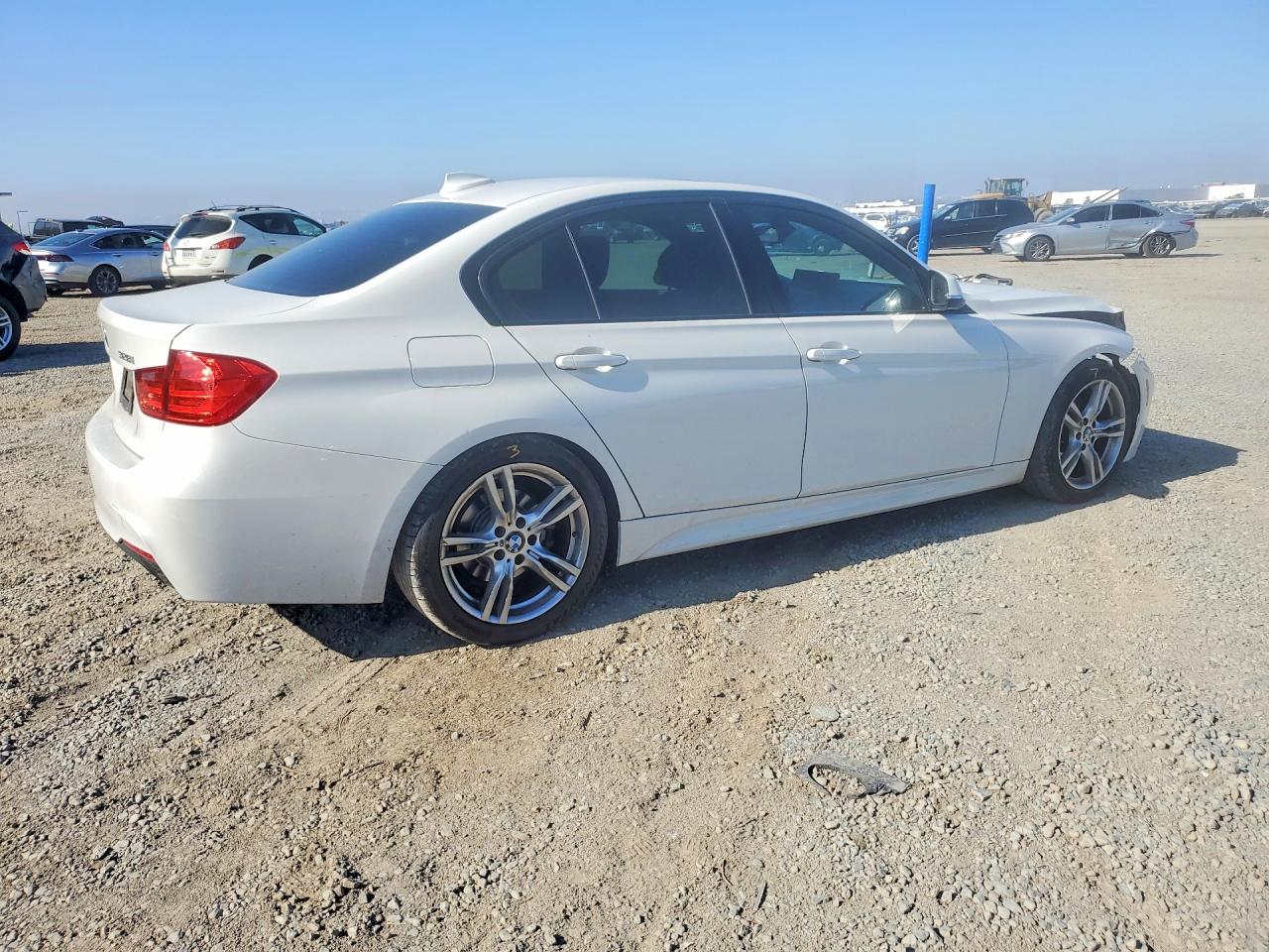 2014 Bmw 328 I Sulev White vin: WBA3C1C51EK116415