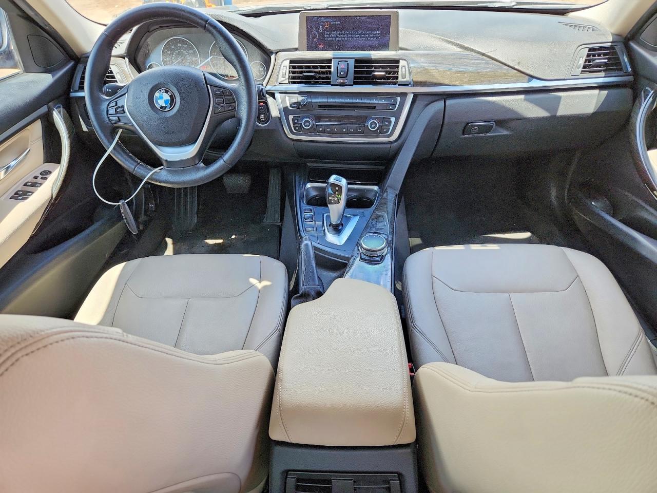 2015 Bmw 328 I Sulev Brown vin: WBA3C1C51FK120174