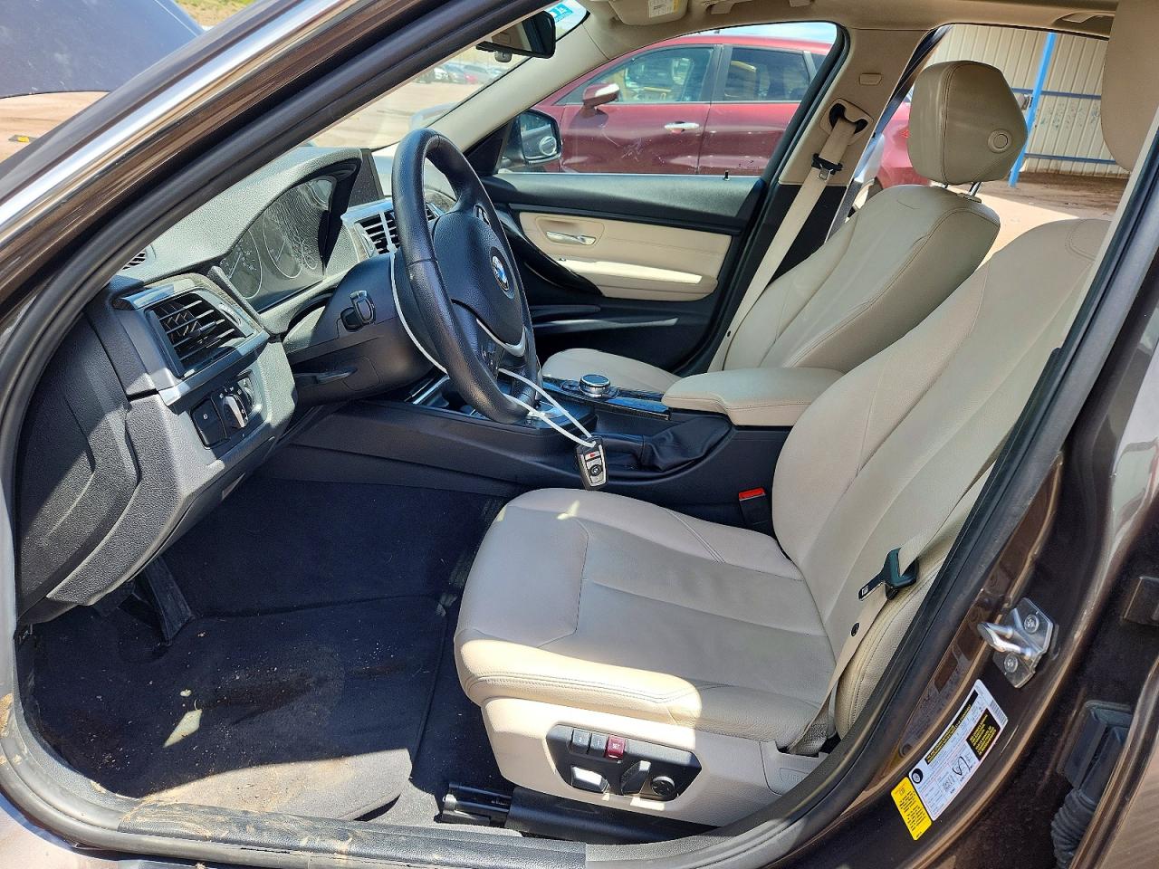 2015 Bmw 328 I Sulev Brown vin: WBA3C1C51FK120174
