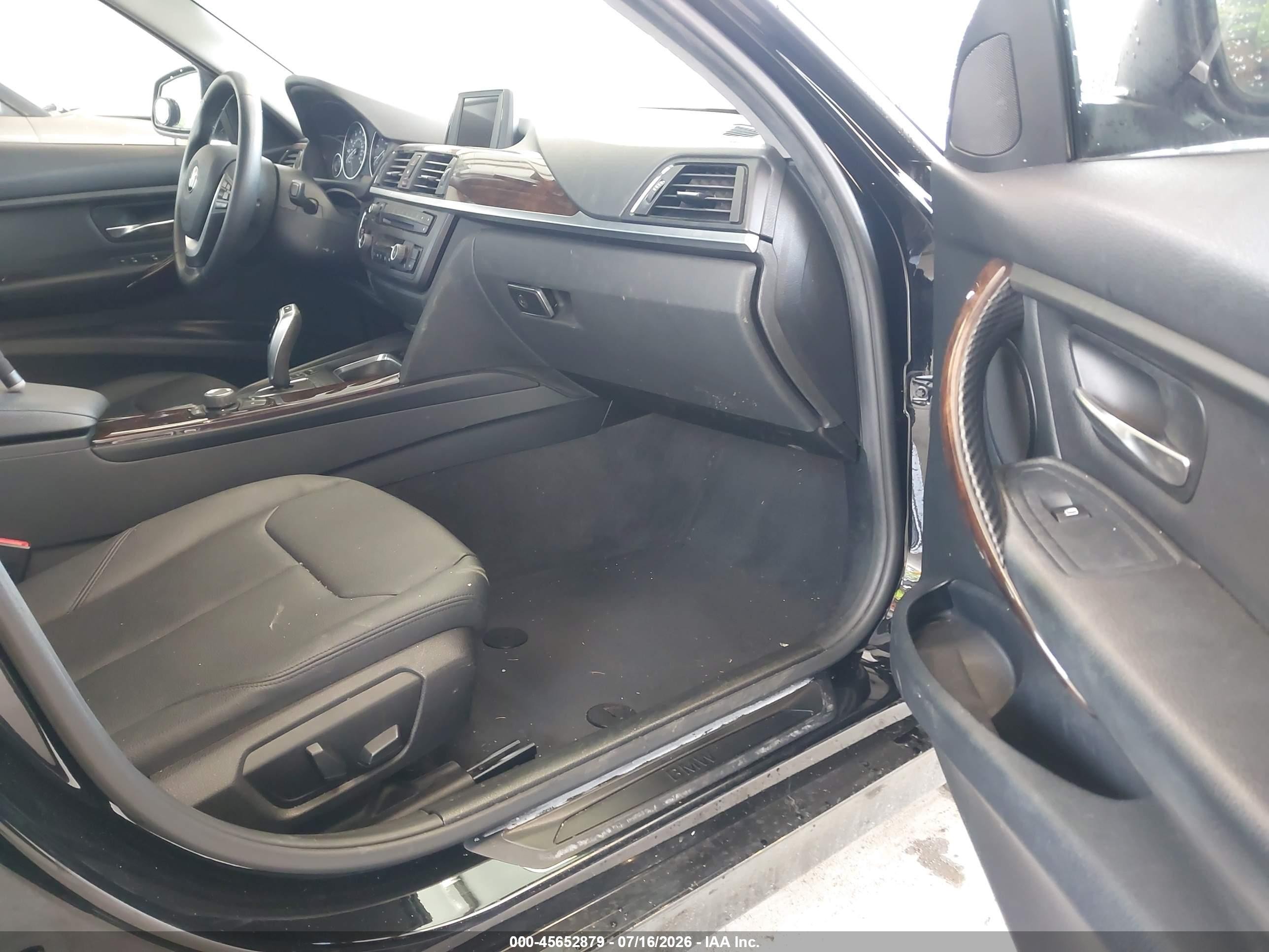 2015 Bmw 328i   Black vin: WBA3C1C51FP853036