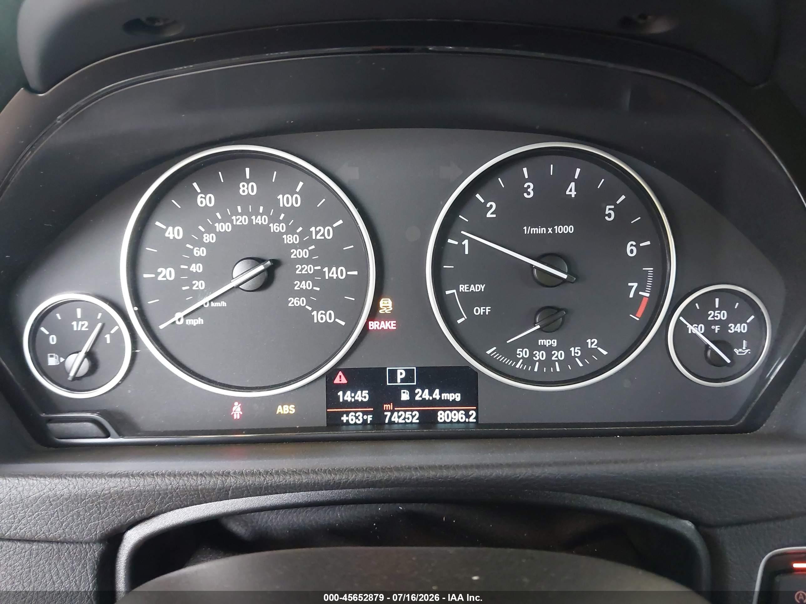2015 Bmw 328i   Black vin: WBA3C1C51FP853036