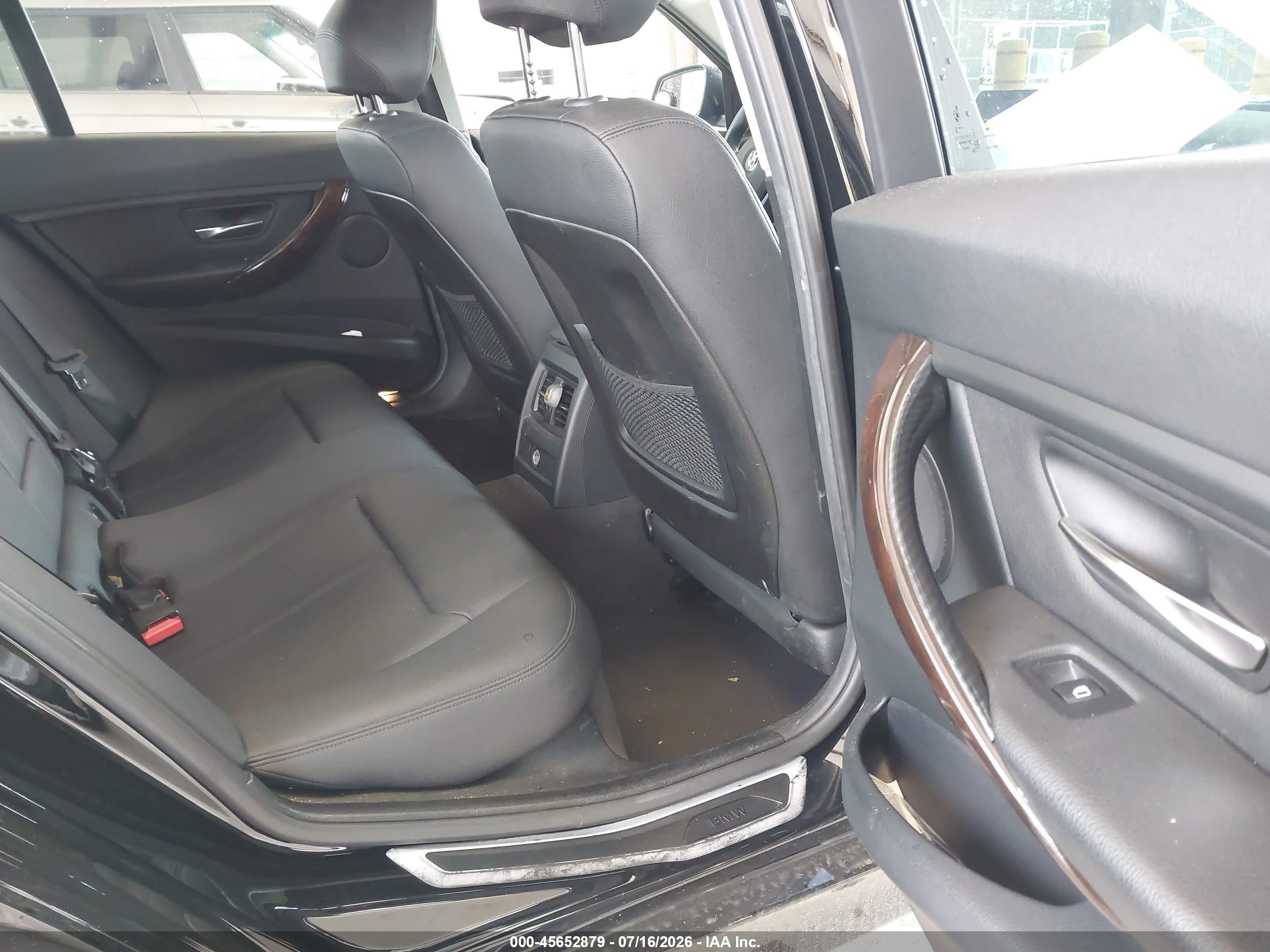 2015 Bmw 328i   Black vin: WBA3C1C51FP853036