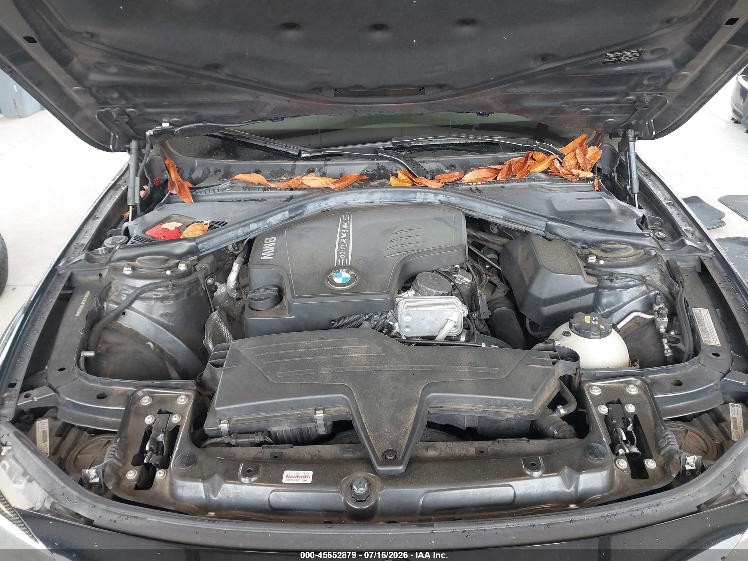 2015 Bmw 328i   Black vin: WBA3C1C51FP853036
