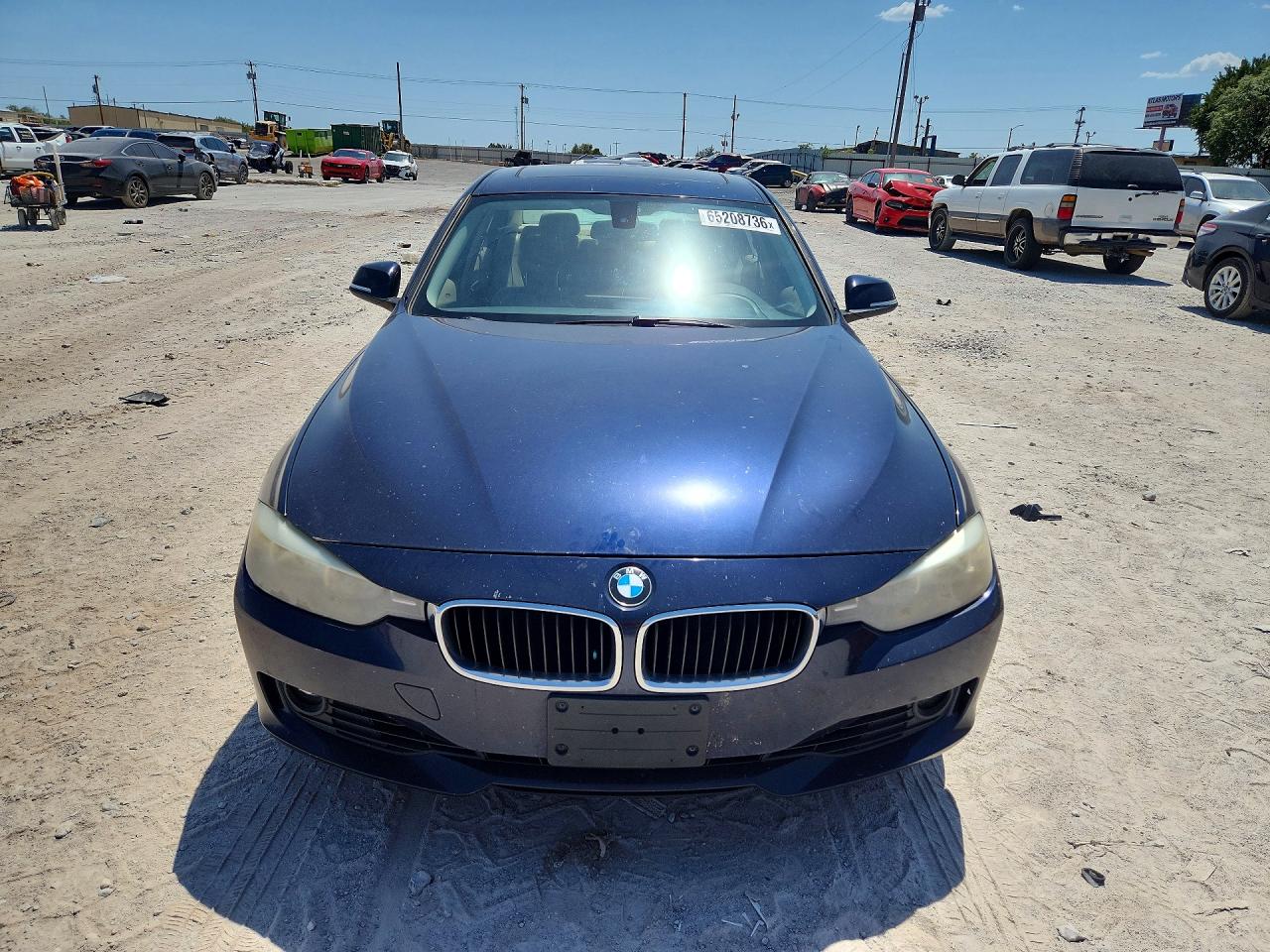 2013 Bmw 328 I Sulev Blue vin: WBA3C1C52DF436737