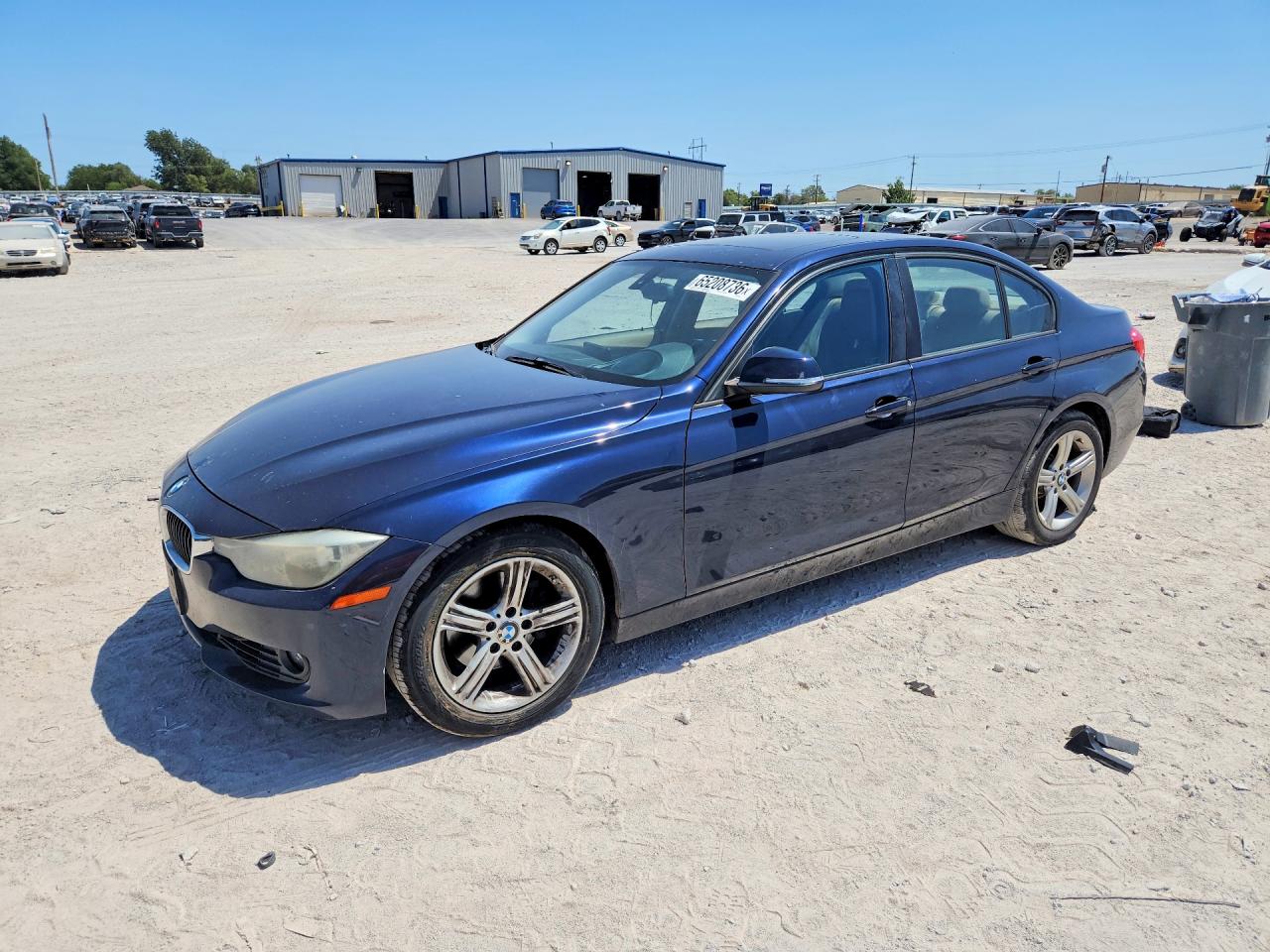2013 Bmw 328 I Sulev Blue vin: WBA3C1C52DF436737