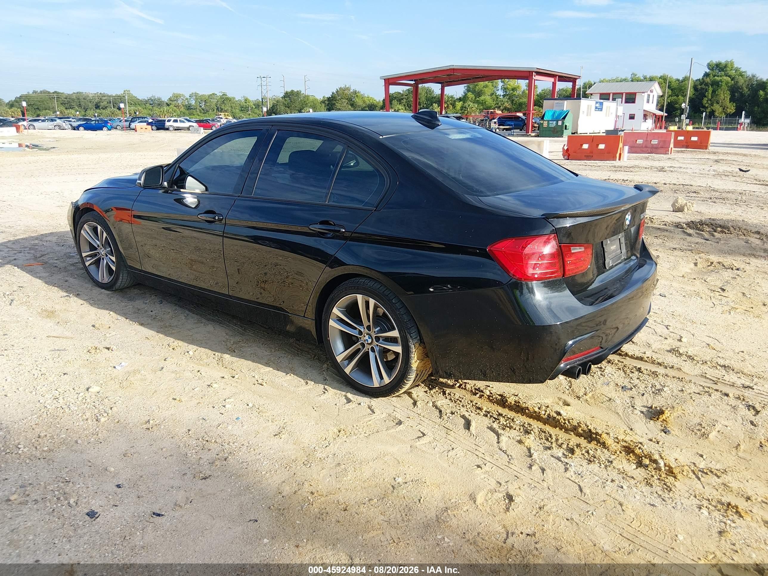 2013 Bmw 328i   Black vin: WBA3C1C52DF438424