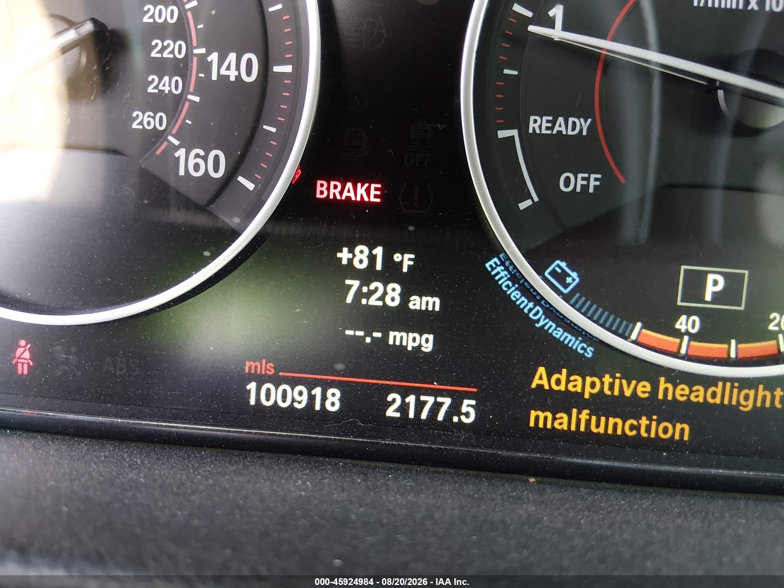2013 Bmw 328i   Black vin: WBA3C1C52DF438424