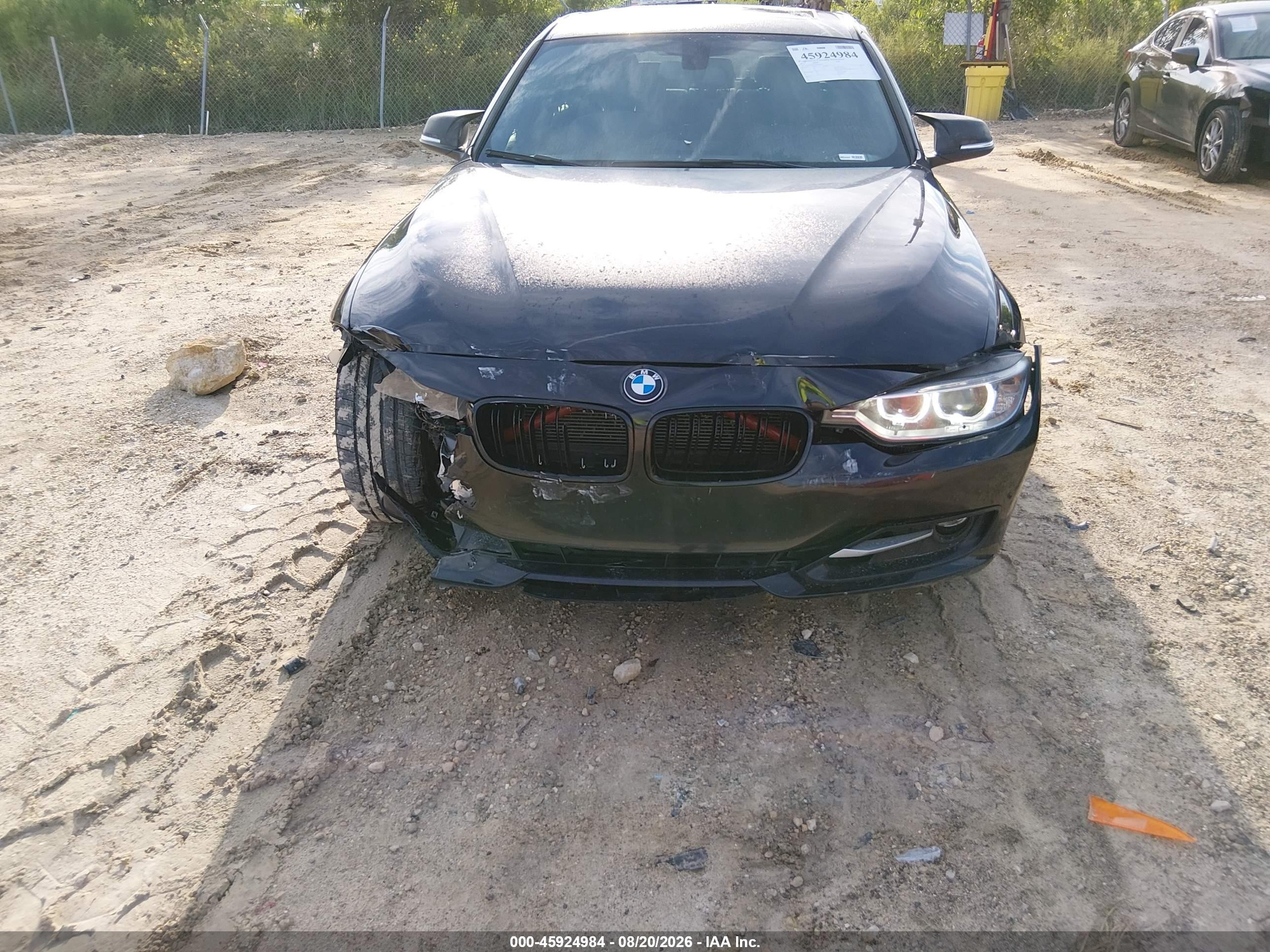 2013 Bmw 328i   Black vin: WBA3C1C52DF438424