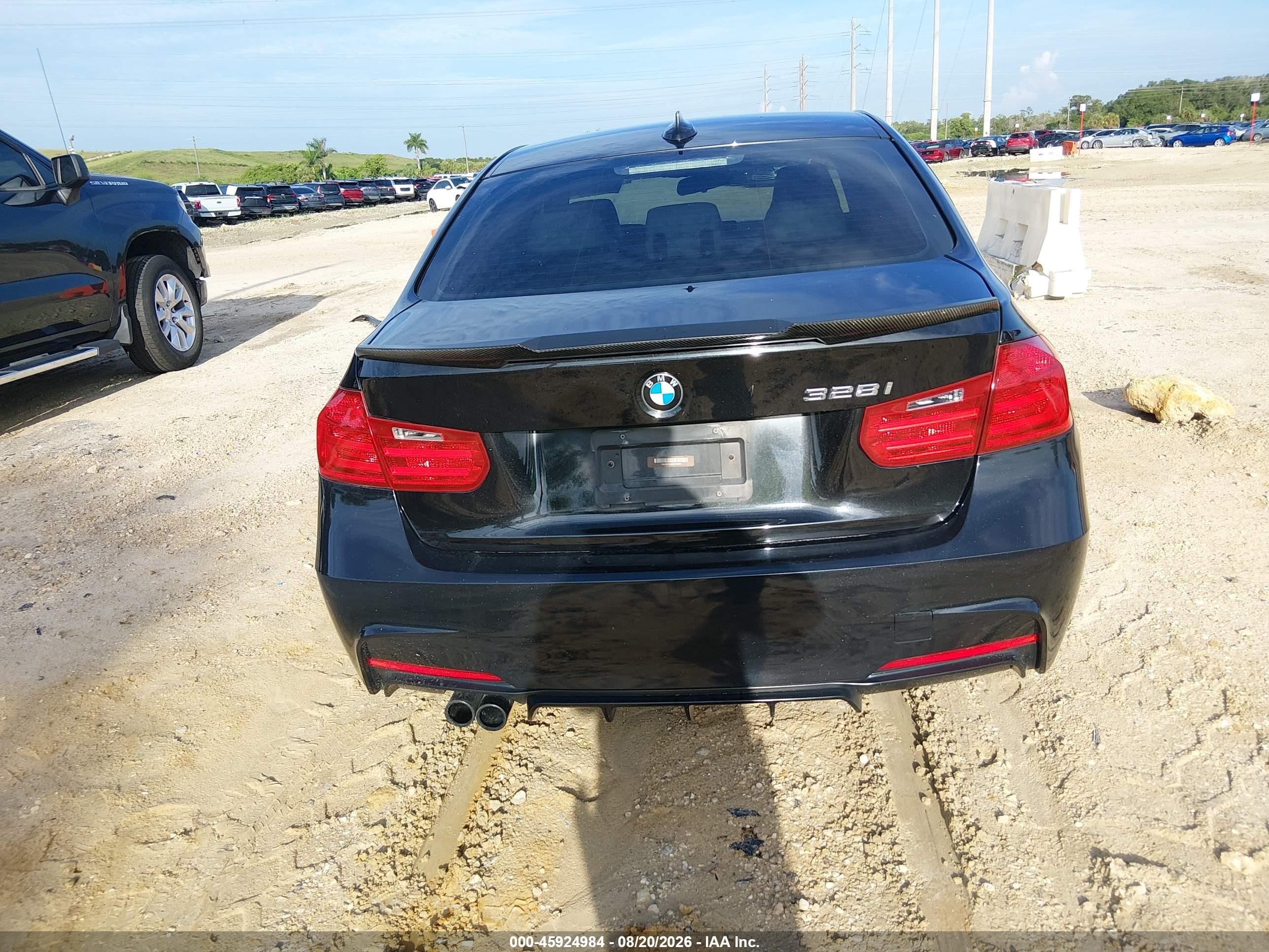 2013 Bmw 328i   Black vin: WBA3C1C52DF438424