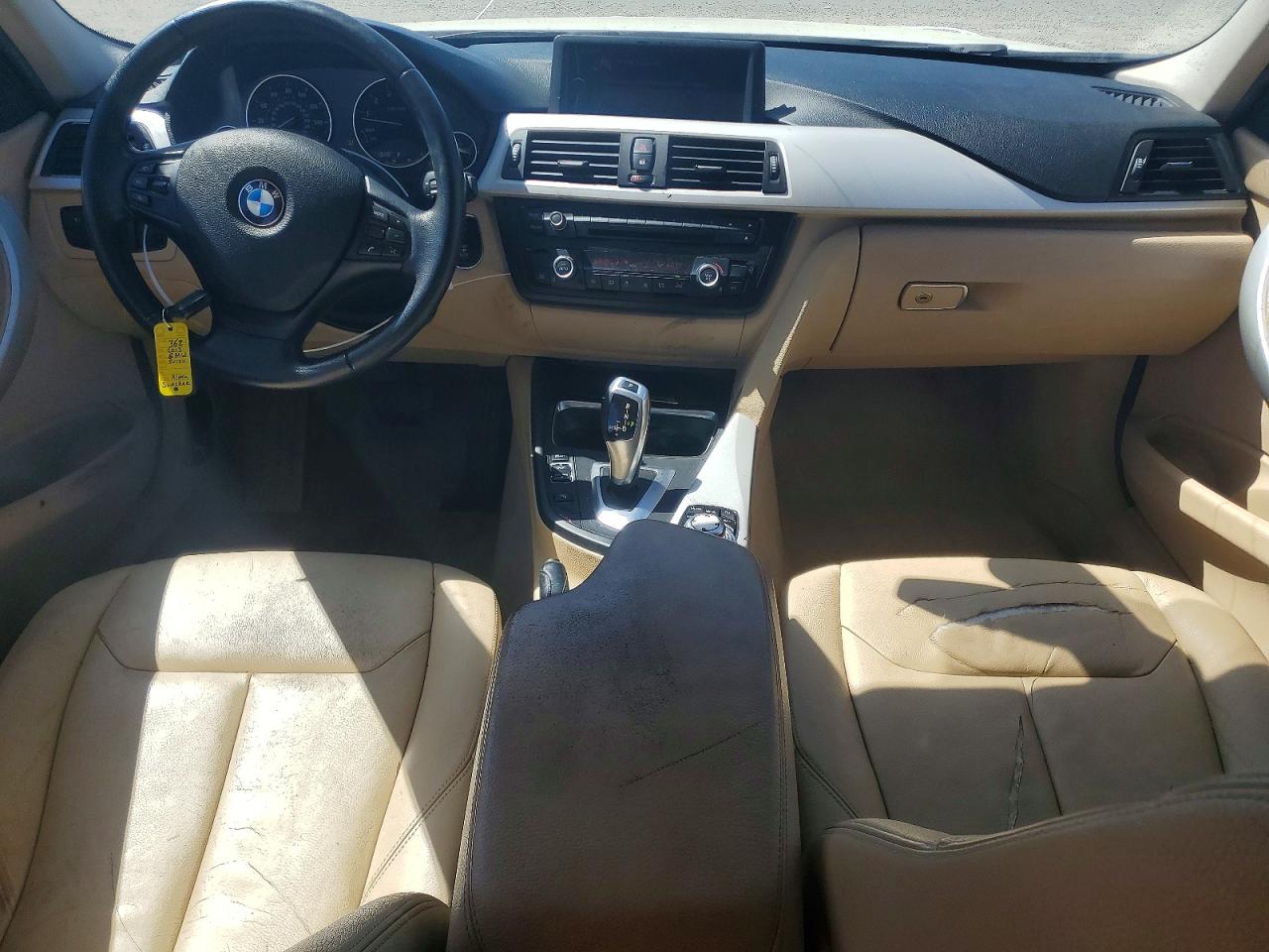 2013 Bmw 328 I Sulev White vin: WBA3C1C52DF441551