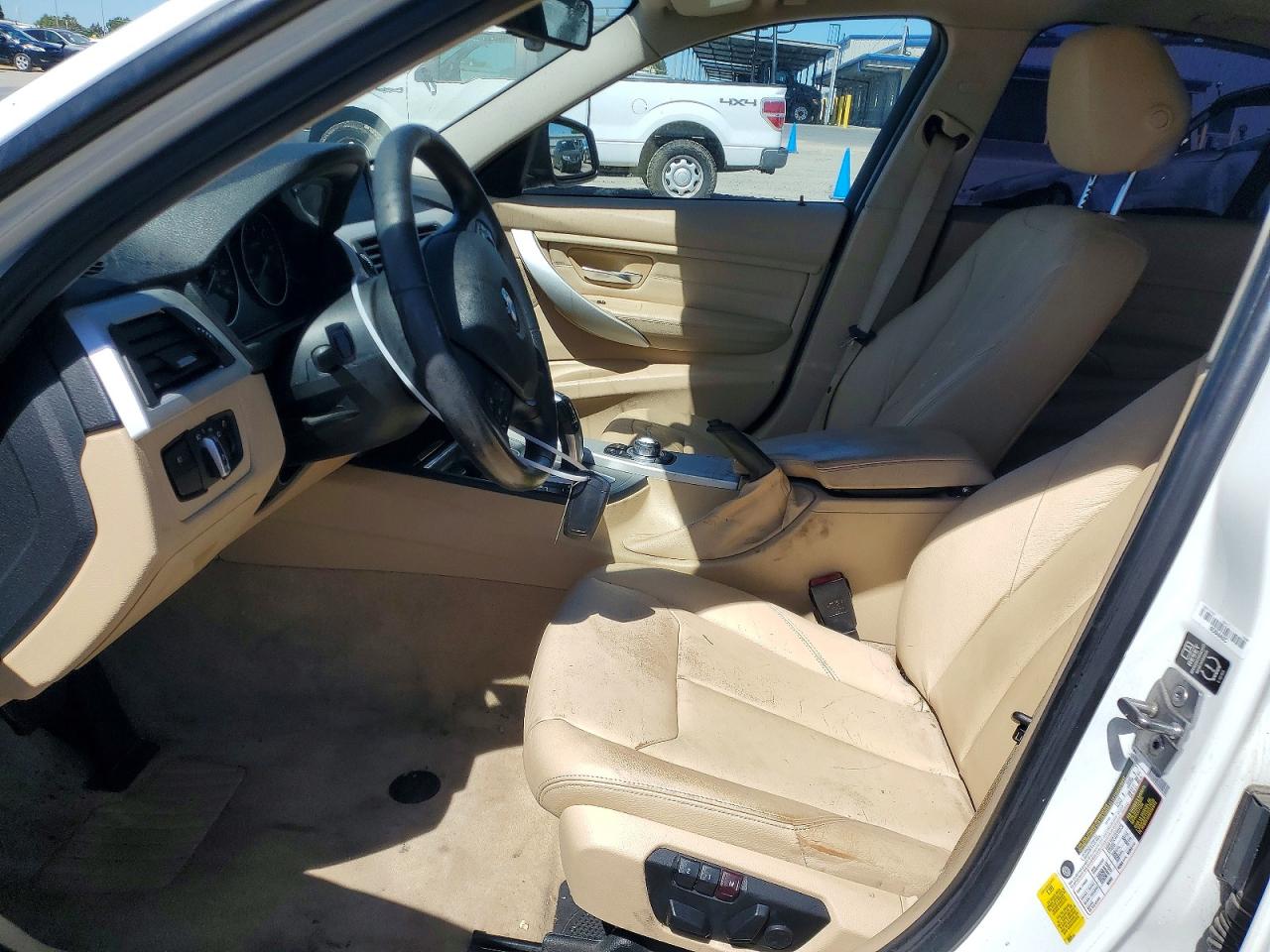 2013 Bmw 328 I Sulev White vin: WBA3C1C52DF441551