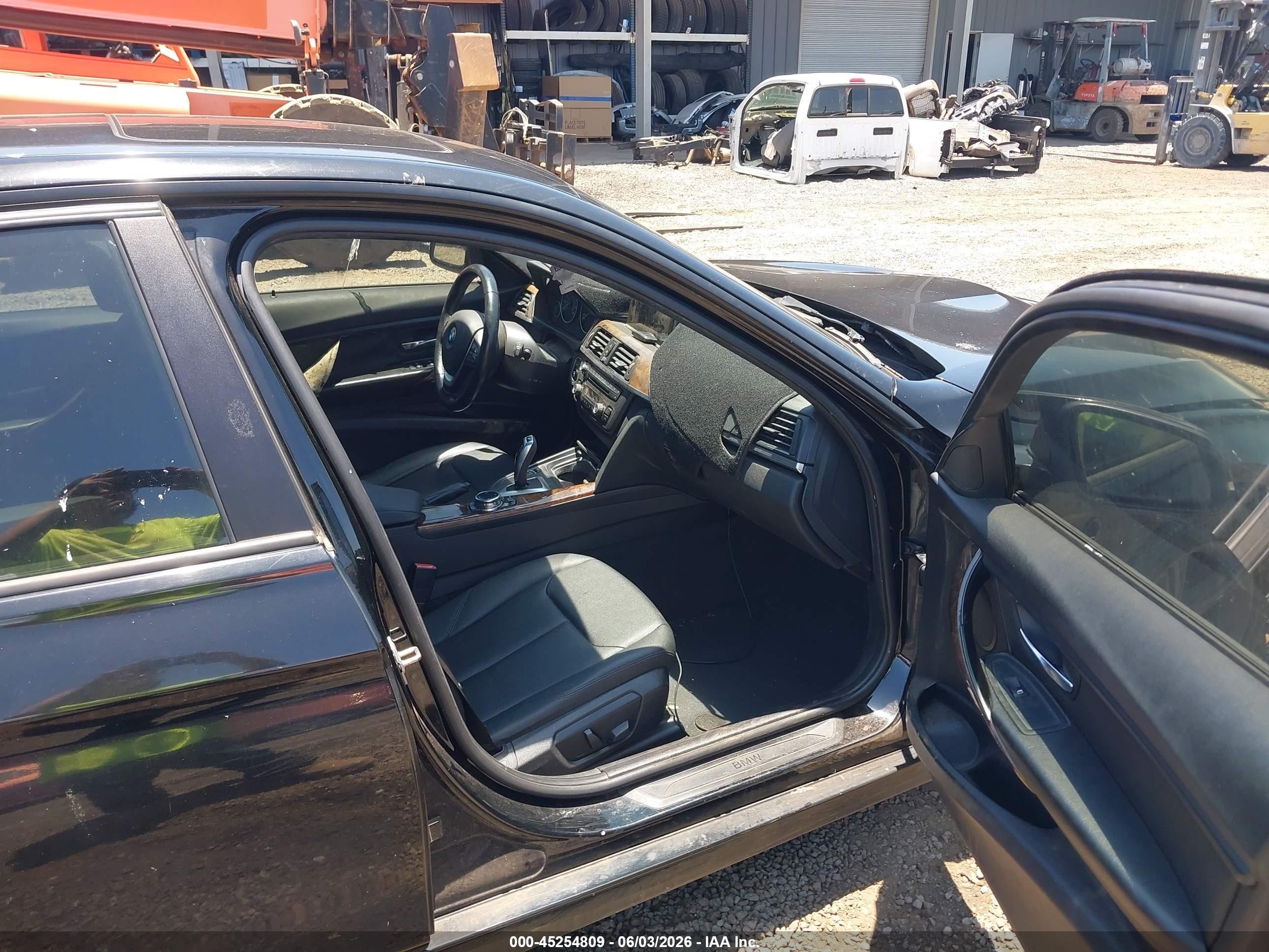 2014 Bmw 328i   Black vin: WBA3C1C52EK105391