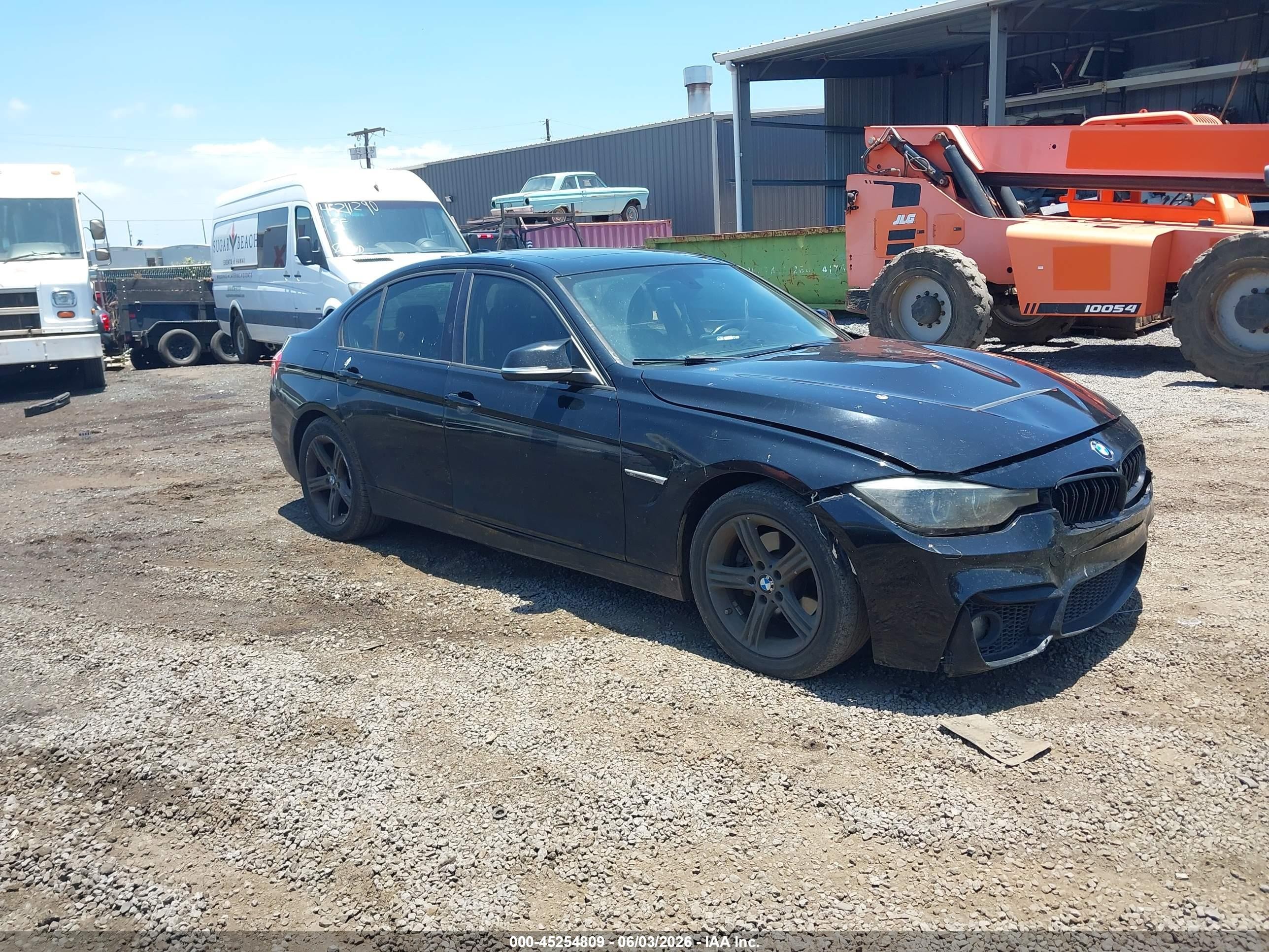 2014 Bmw 328i   Black vin: WBA3C1C52EK105391