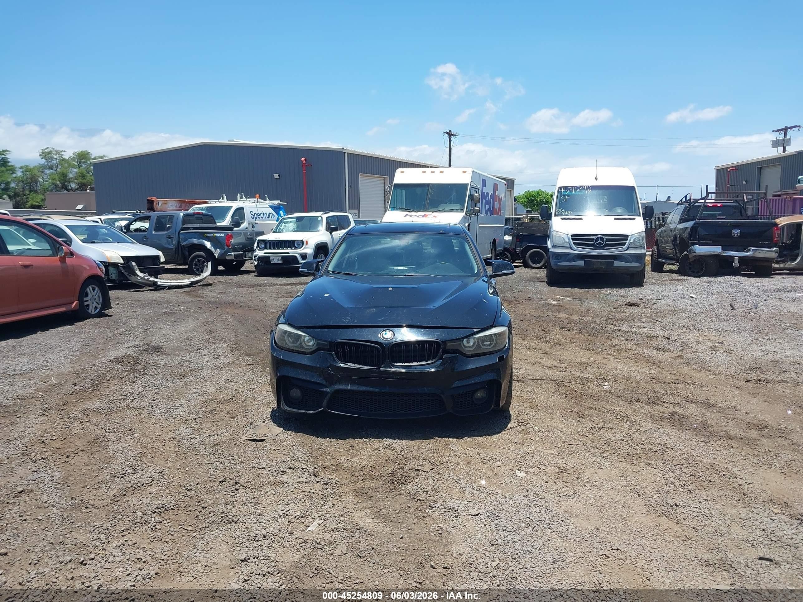 2014 Bmw 328i   Black vin: WBA3C1C52EK105391