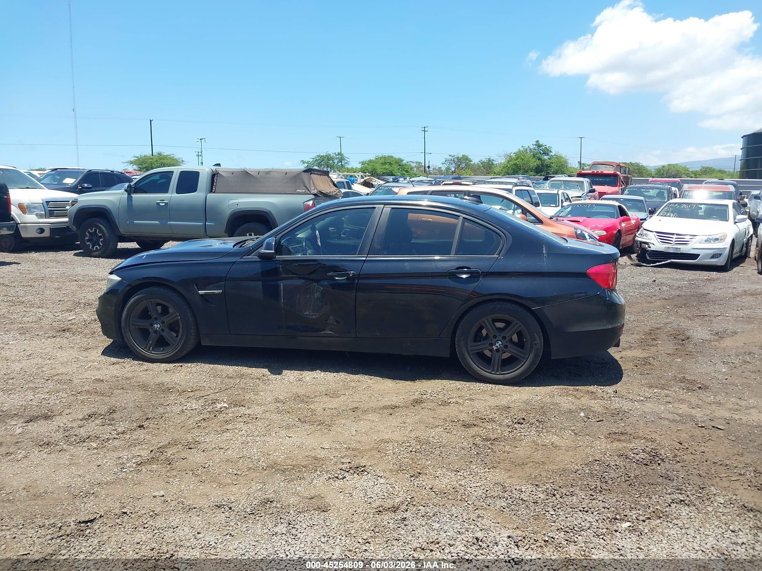 2014 Bmw 328i   Black vin: WBA3C1C52EK105391