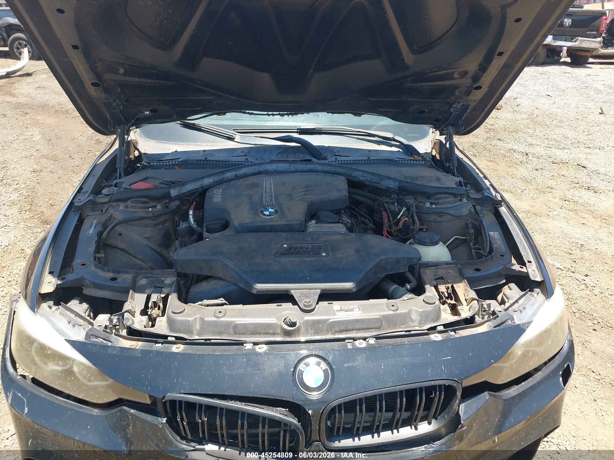 2014 Bmw 328i   Black vin: WBA3C1C52EK105391