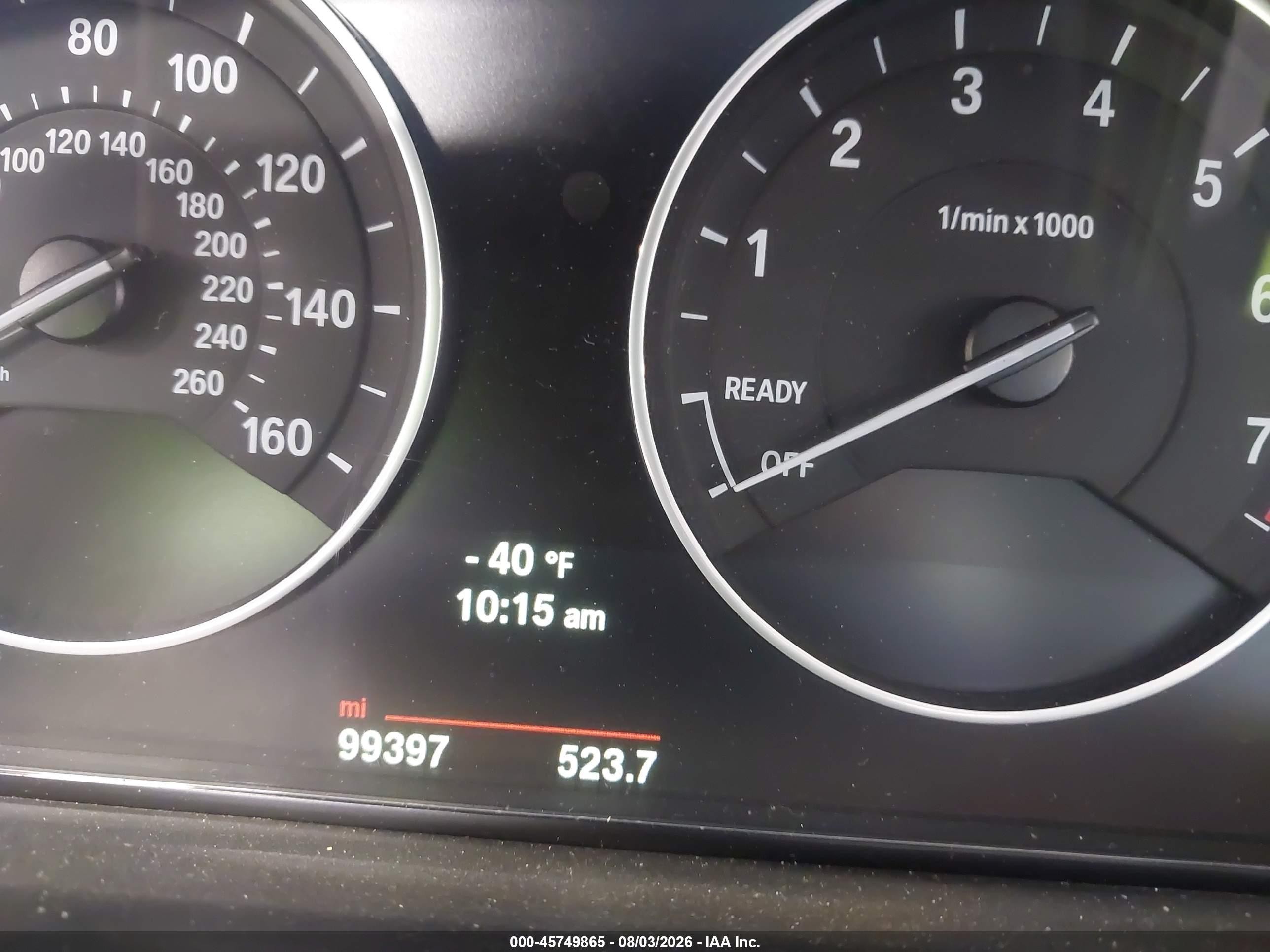 2014 Bmw 328i Gray vin: WBA3C1C52EK109649
