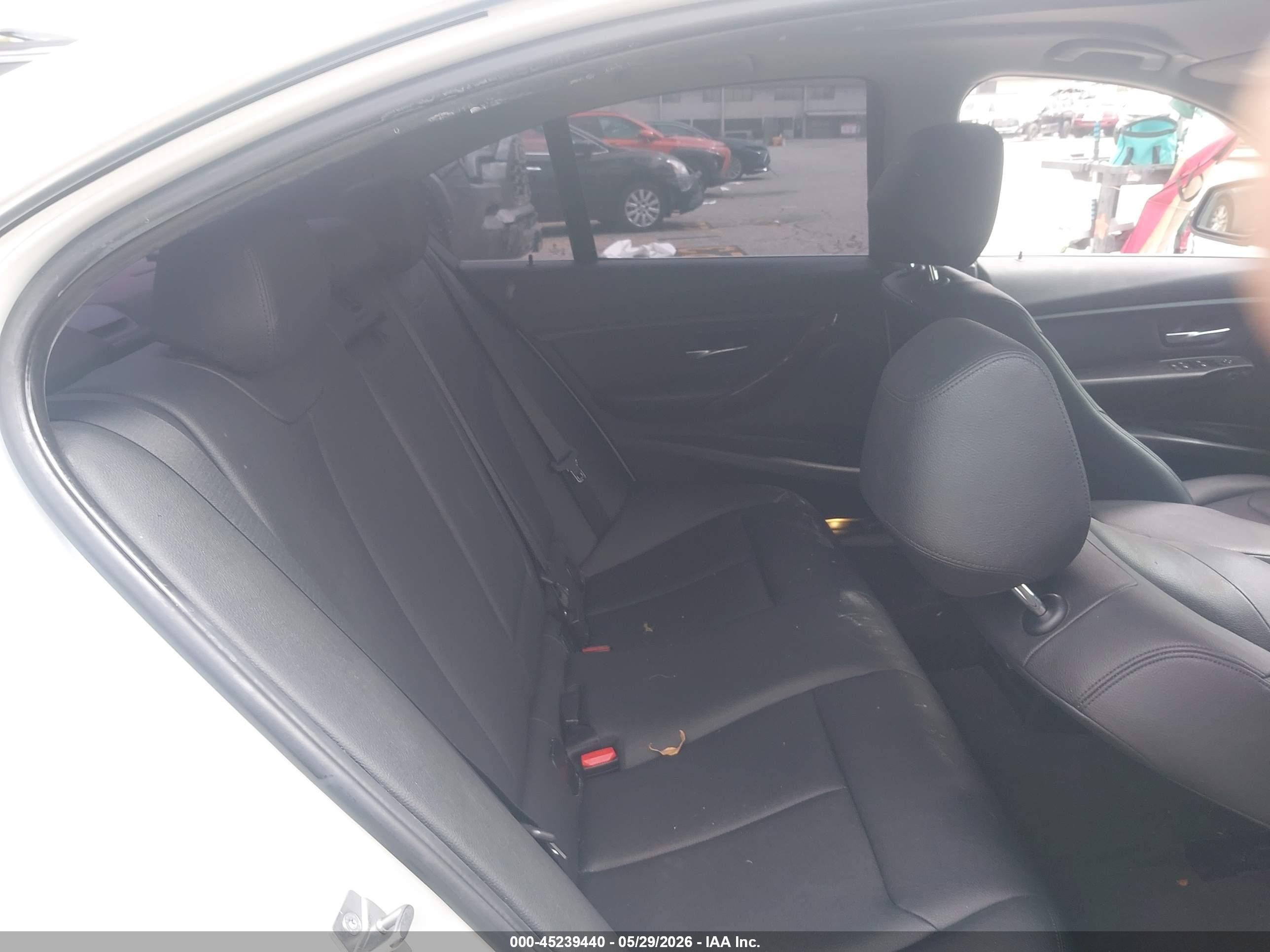 2015 Bmw 328i   White vin: WBA3C1C52FK117882