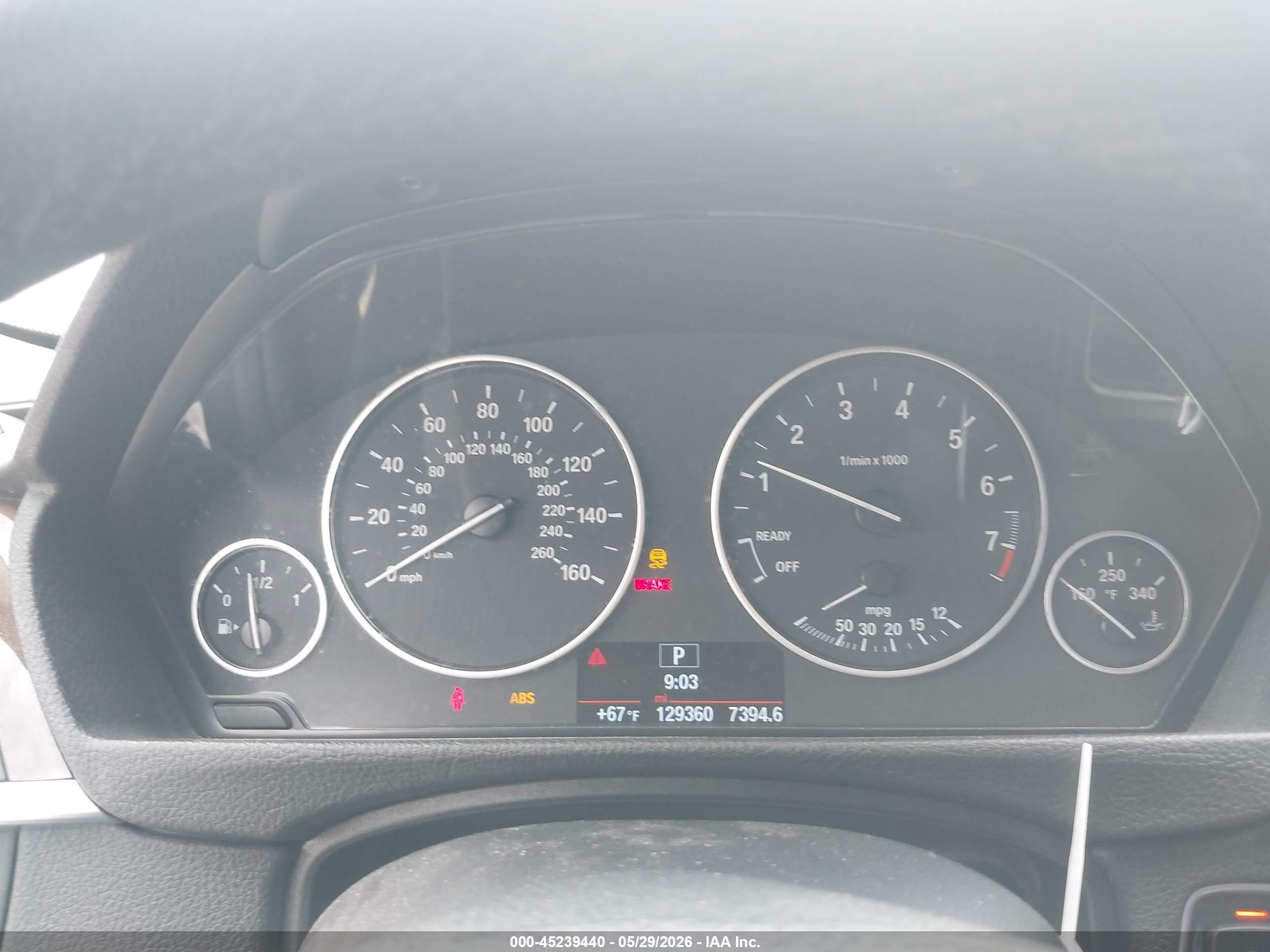 2015 Bmw 328i   White vin: WBA3C1C52FK117882