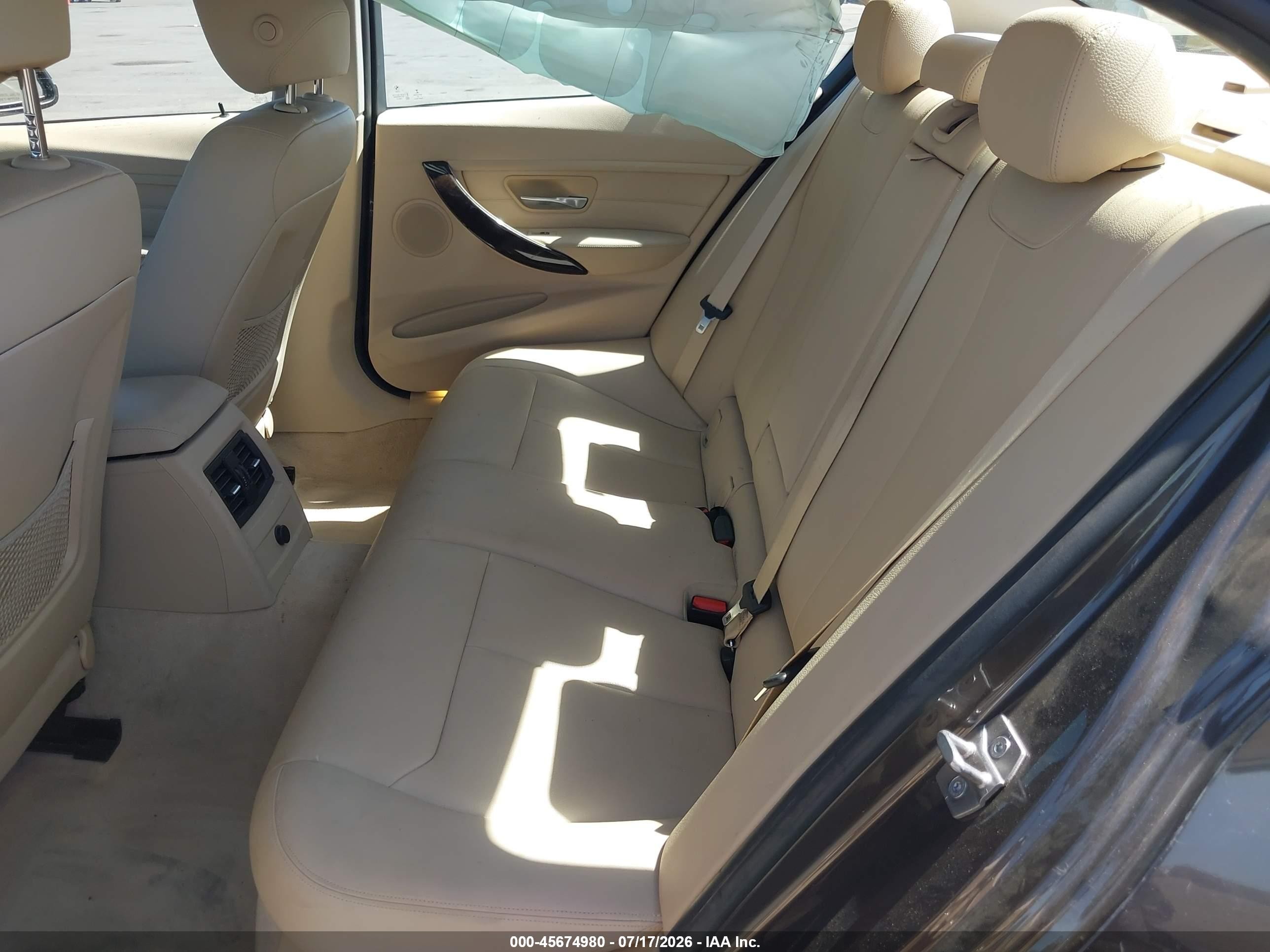 2015 Bmw 328i   Brown vin: WBA3C1C52FK118918