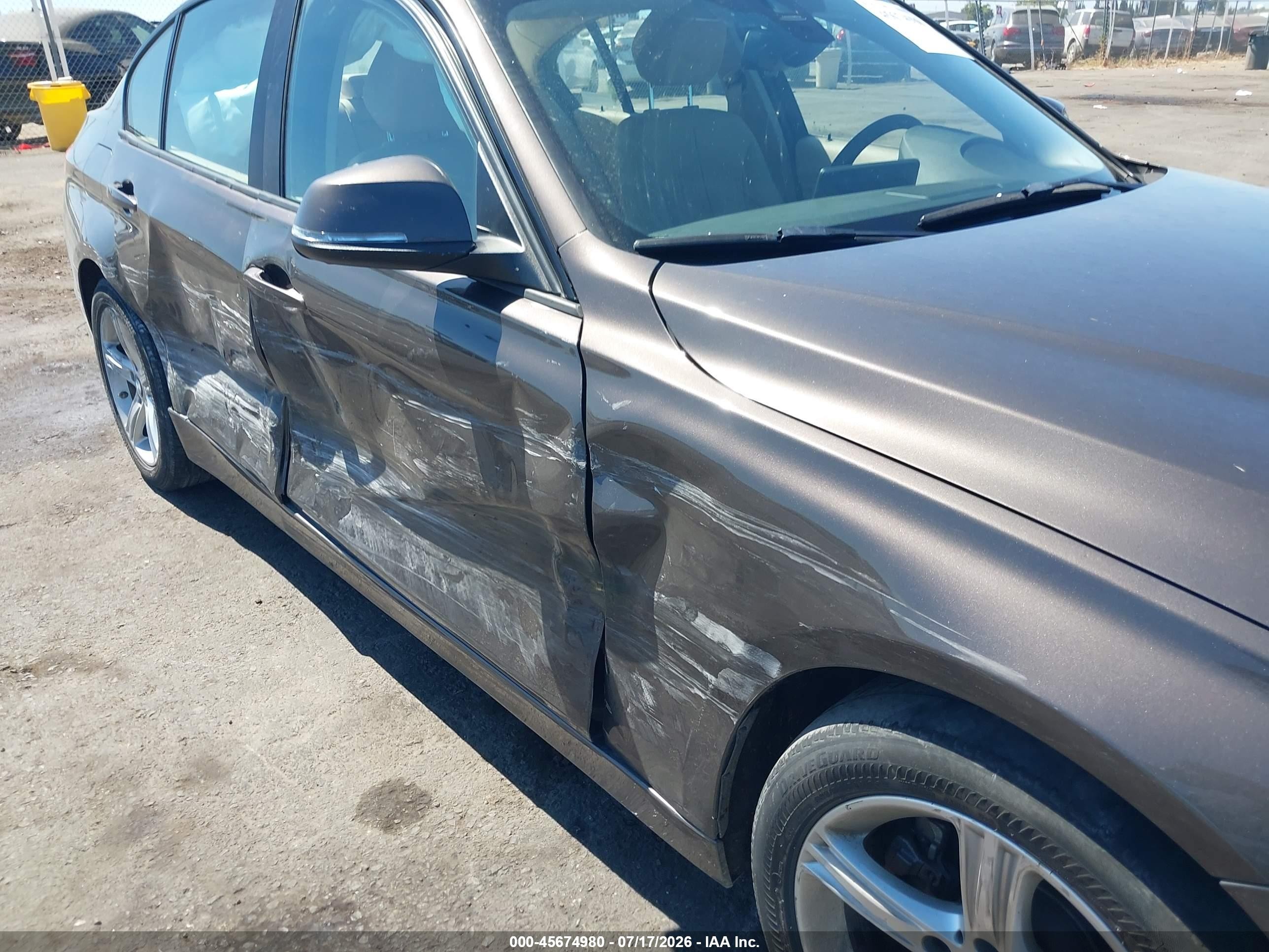 2015 Bmw 328i   Brown vin: WBA3C1C52FK118918